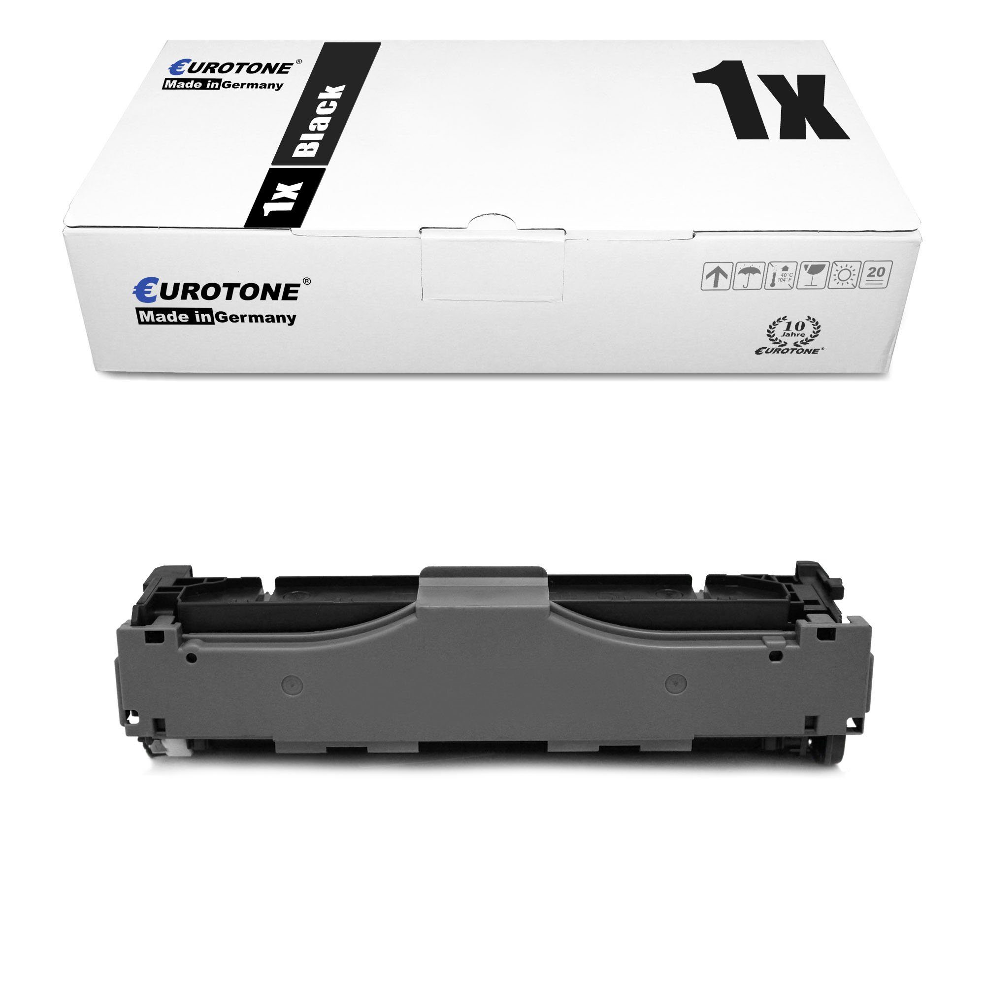 Eurotone Tonerkartusche Toner ersetzt HP CF410X 410X Black