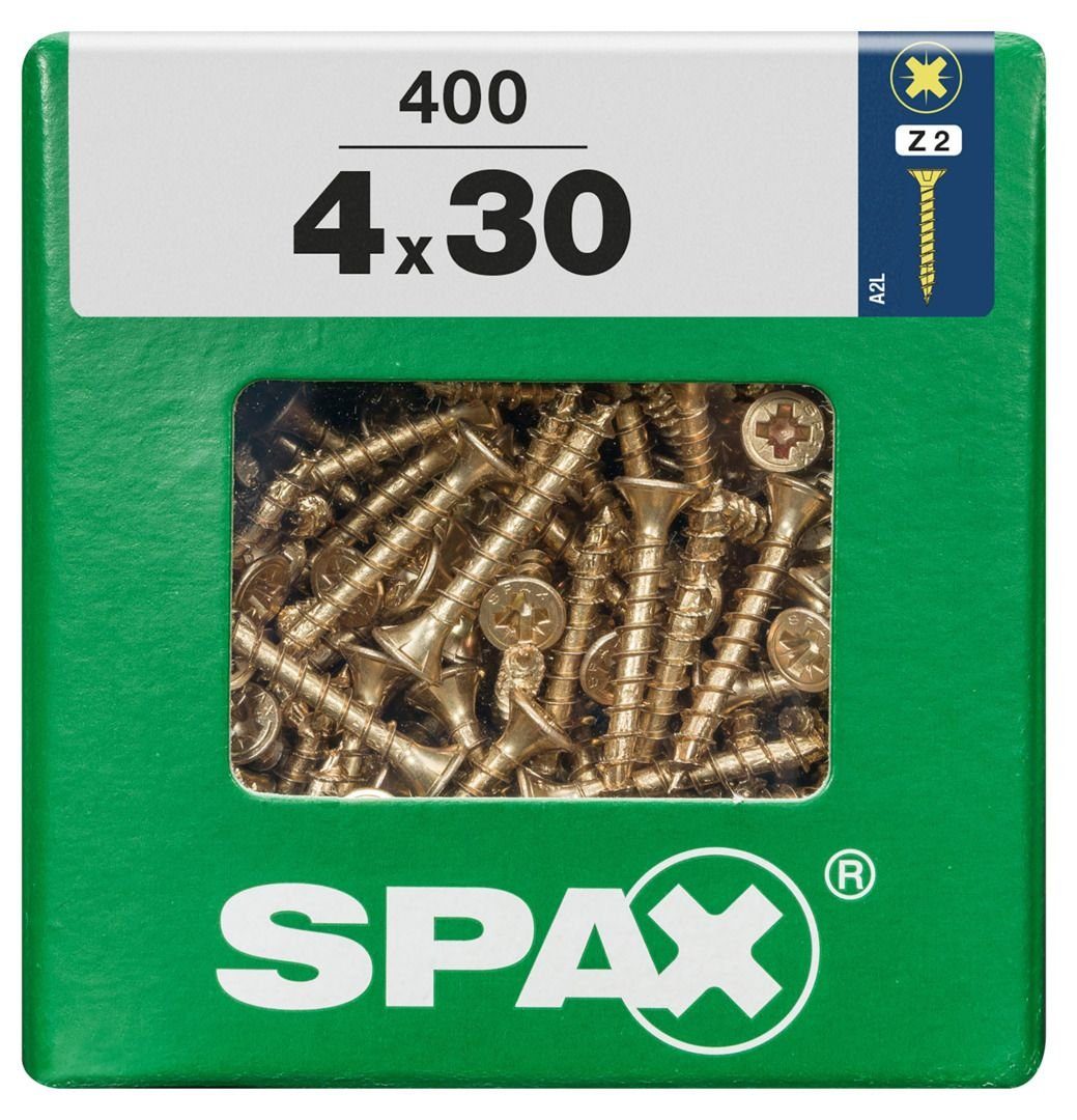 SPAX Holzbauschraube Spax Universalschrauben 4.0 x 30 mm PZ 2 - 400