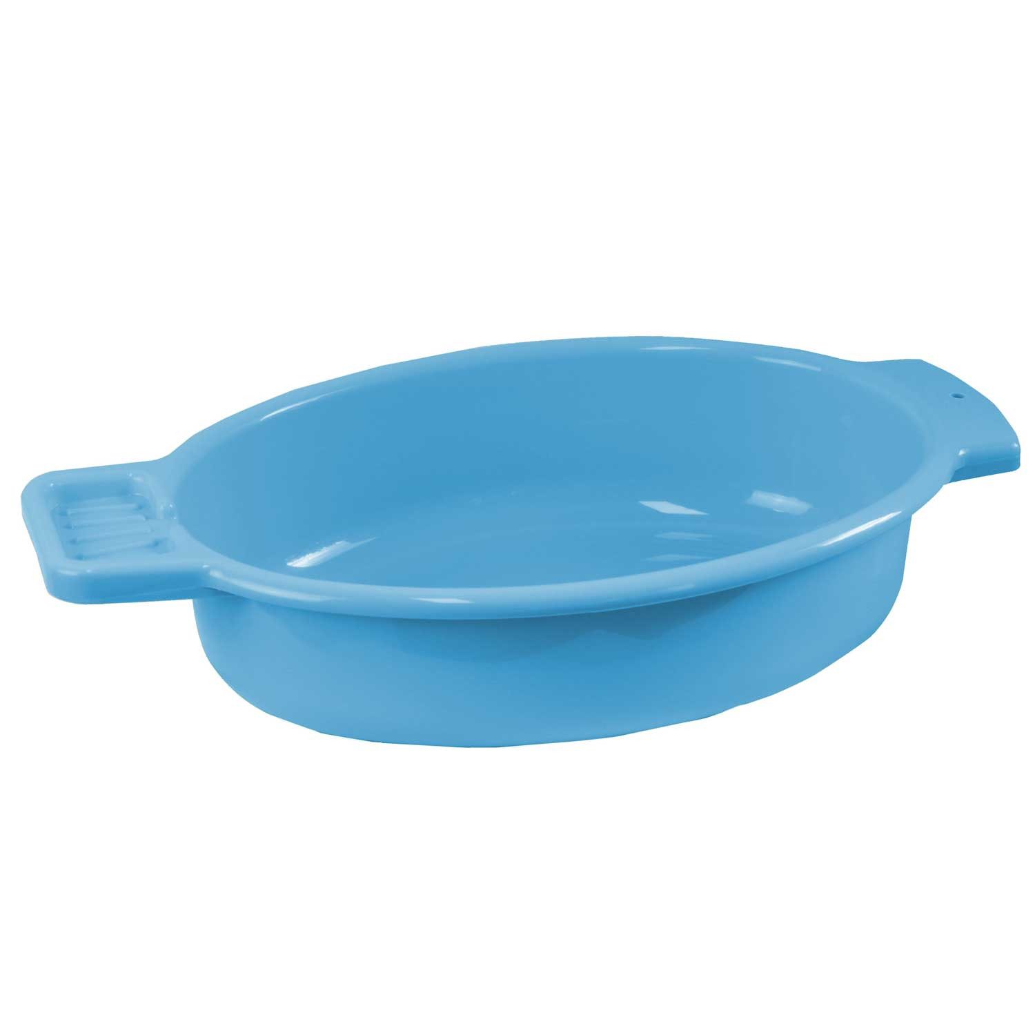 Sundo Homecare Waschbecken SUNDO Waschschale Kunststoff Blau 5,5 l mit Seifenablage (Einzelartikel, 1-St., 1 Artikel), Pflege-Waschschale