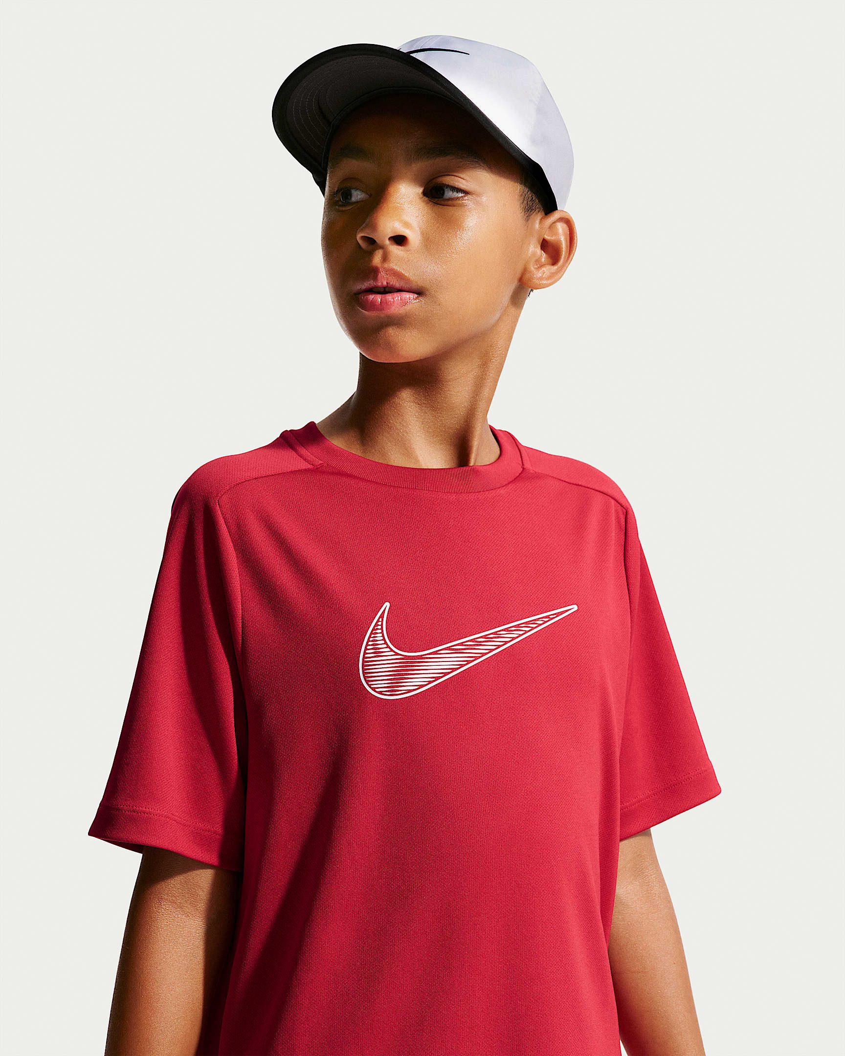 Nike T-Shirt B NK DF MULTI SS TOP HBR Für Kinder und Jugendliche – Bild 4 von 5