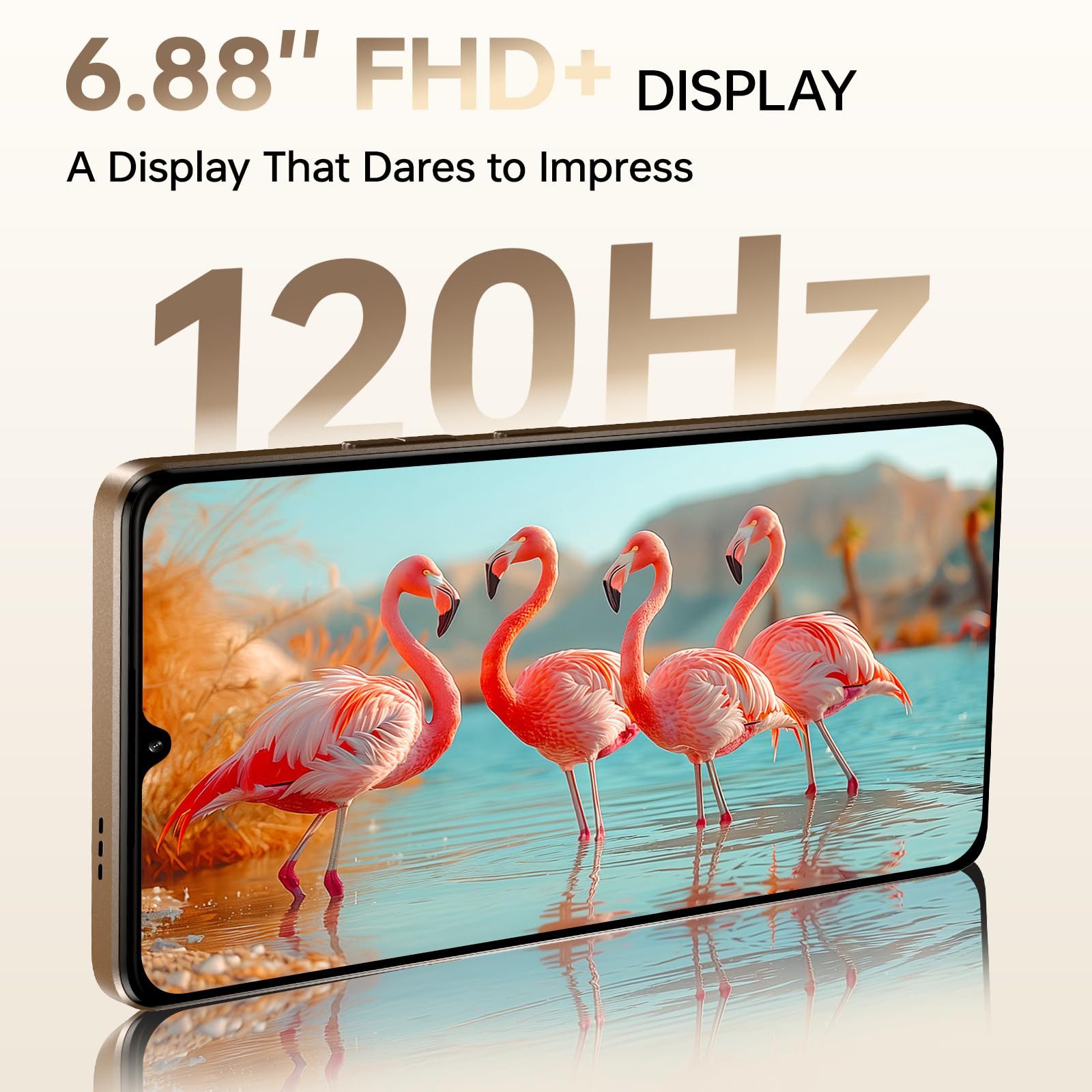 Cubot X100 16GB RAM+256GB ROM 5G Smartphone (17,47 cm/6.88 Zoll, 256 GB Speicherplatz, 64 MP Kamera, Android 15, 5100mAh, 6.88" HD+ 120Hz, NFC, GPS, Face Unlock)