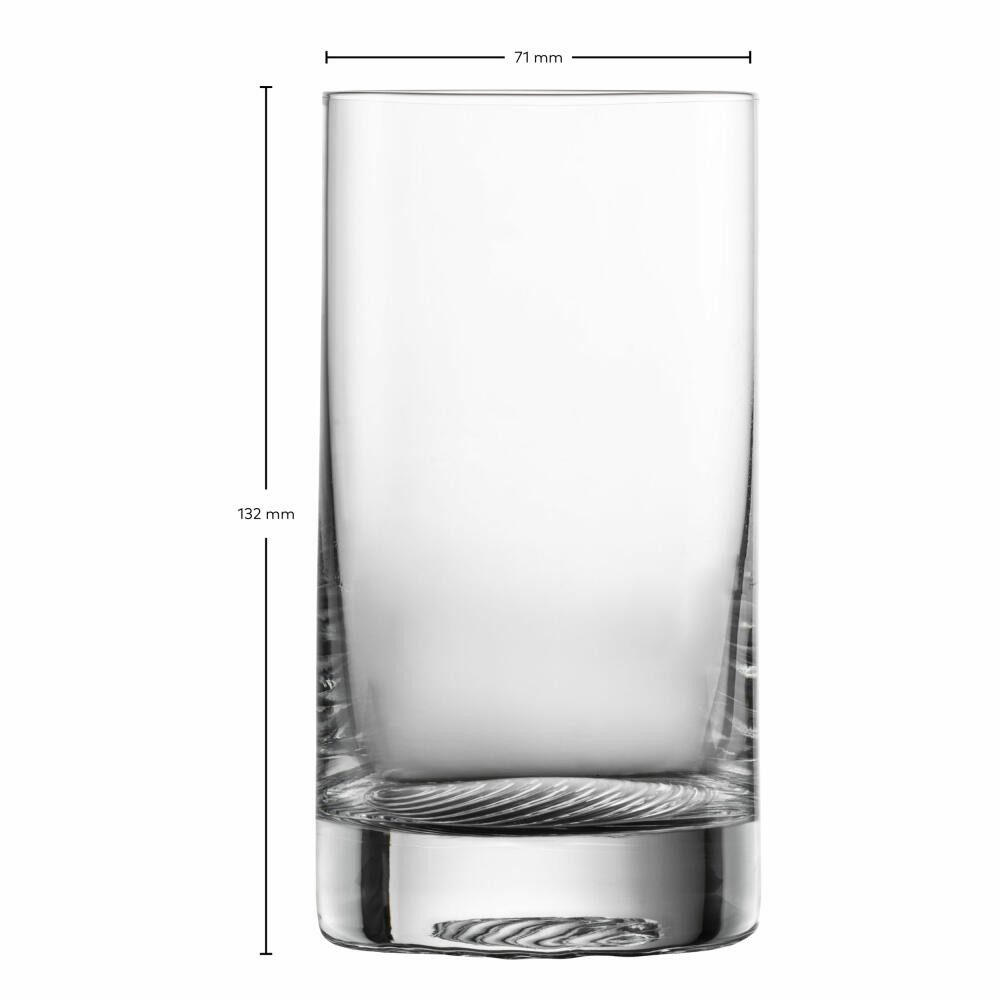 Zwiesel Glas Becher Allround Echo 4er Set, 411 ml, 4-tlg., Kristallglas