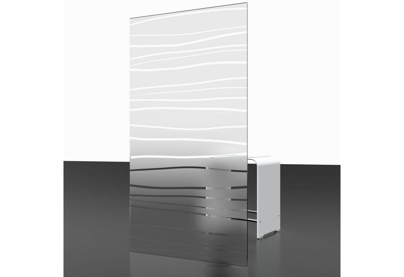 Thumbnail - Schulte Walk-in-Dusche Alexa Style 2.0, Dekor Mistral, Sicherheitsglas, 6 mm ESG mit fixil-Glasversiegelung, 90 x 190 cm...