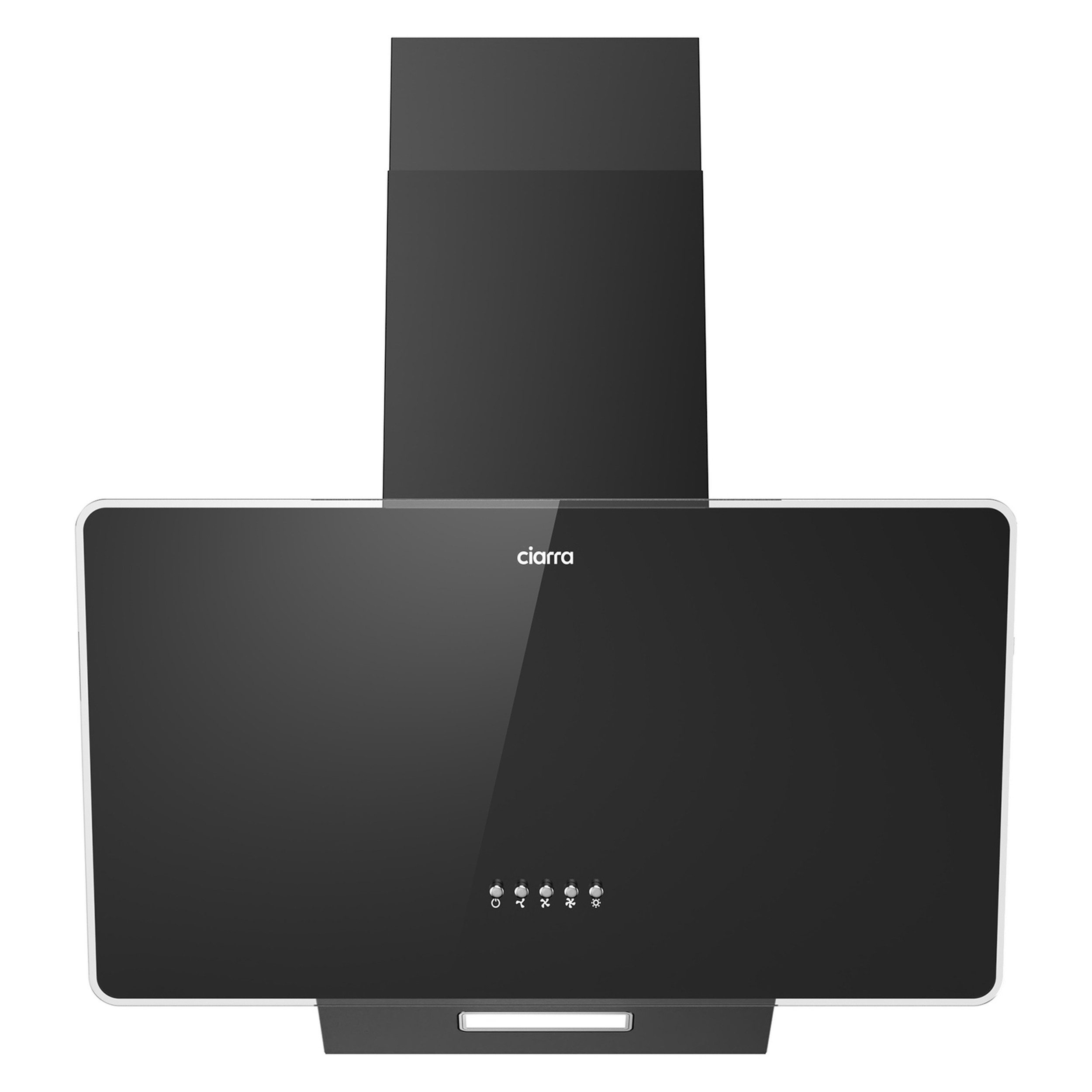 CIARRA Kopffreihaube VM6750B Dunstabzugshaube 60cm Kopffreie Schräghaube 350m³/h Abzugshaube