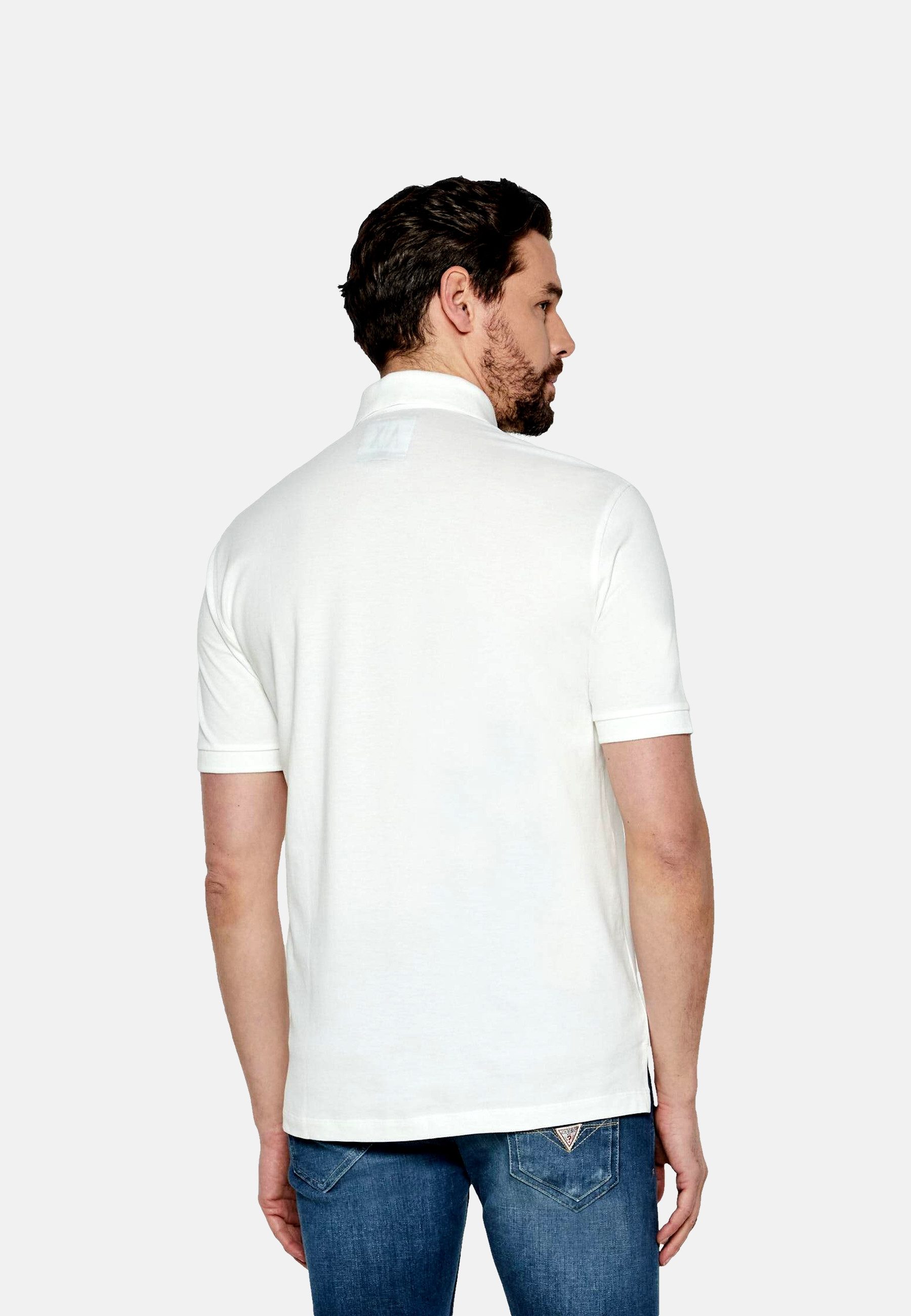 AIX ARMANI EXCHANGE Poloshirt Poloshirt Kurzarmshirt mit Polokragen (1-tlg., 1)