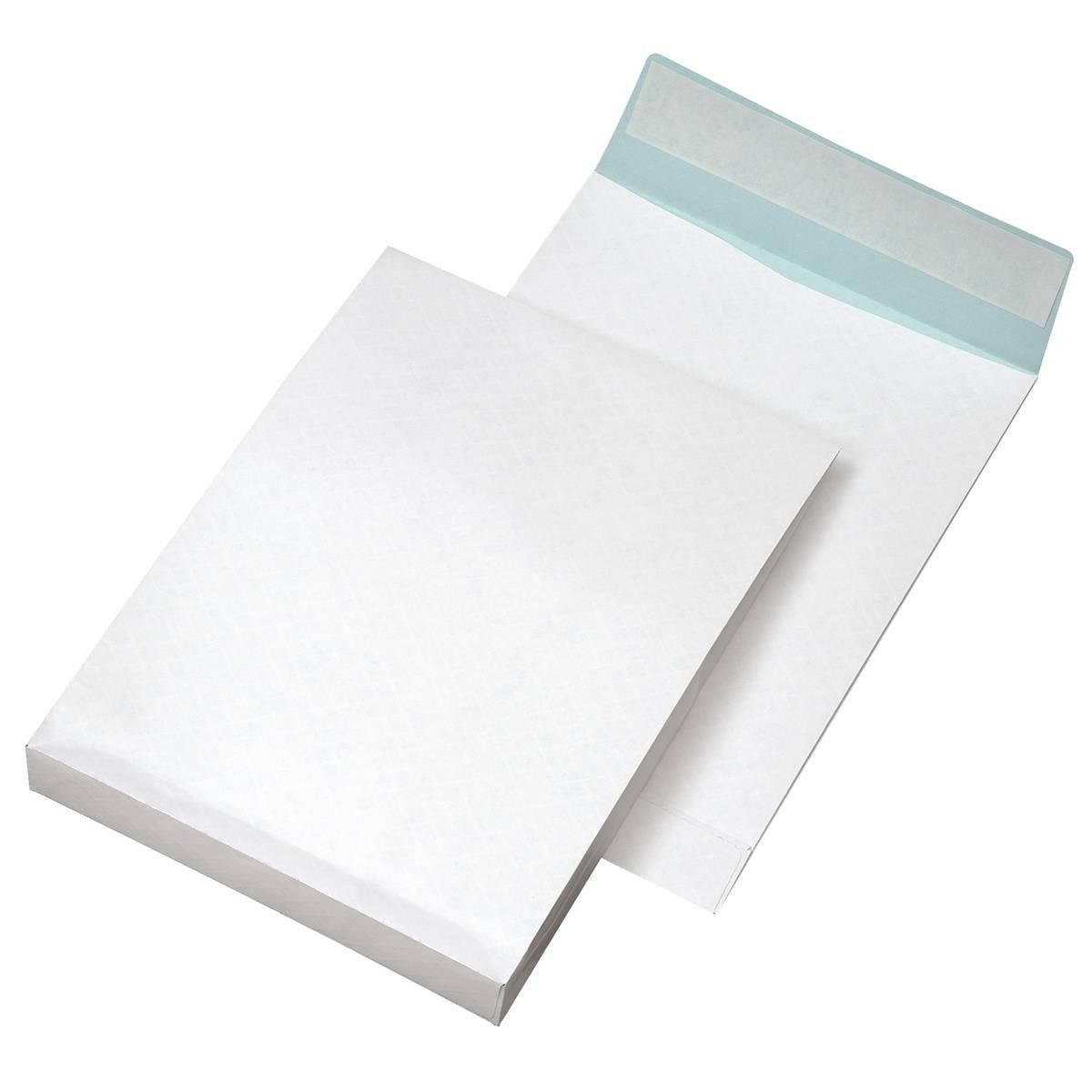 Versandtasche Faltentaschen - B4 ohne Fenster 40 mm-Falte Klotzboden haftklebend 140
