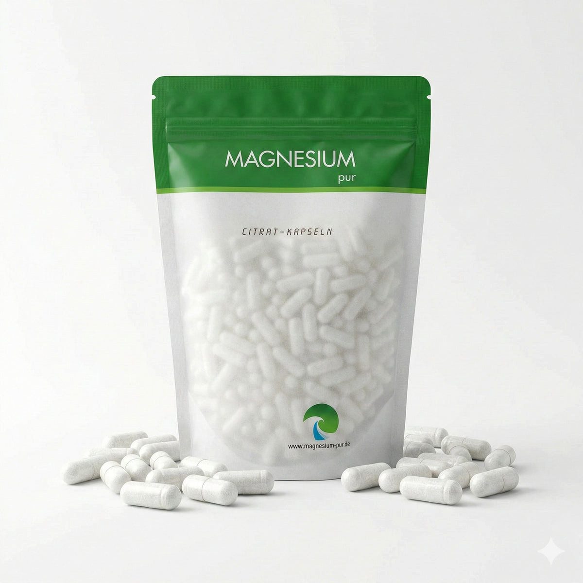 MAG Magnesium Pur Kapseln Magnesiumcitrat Kapsel, 1 er