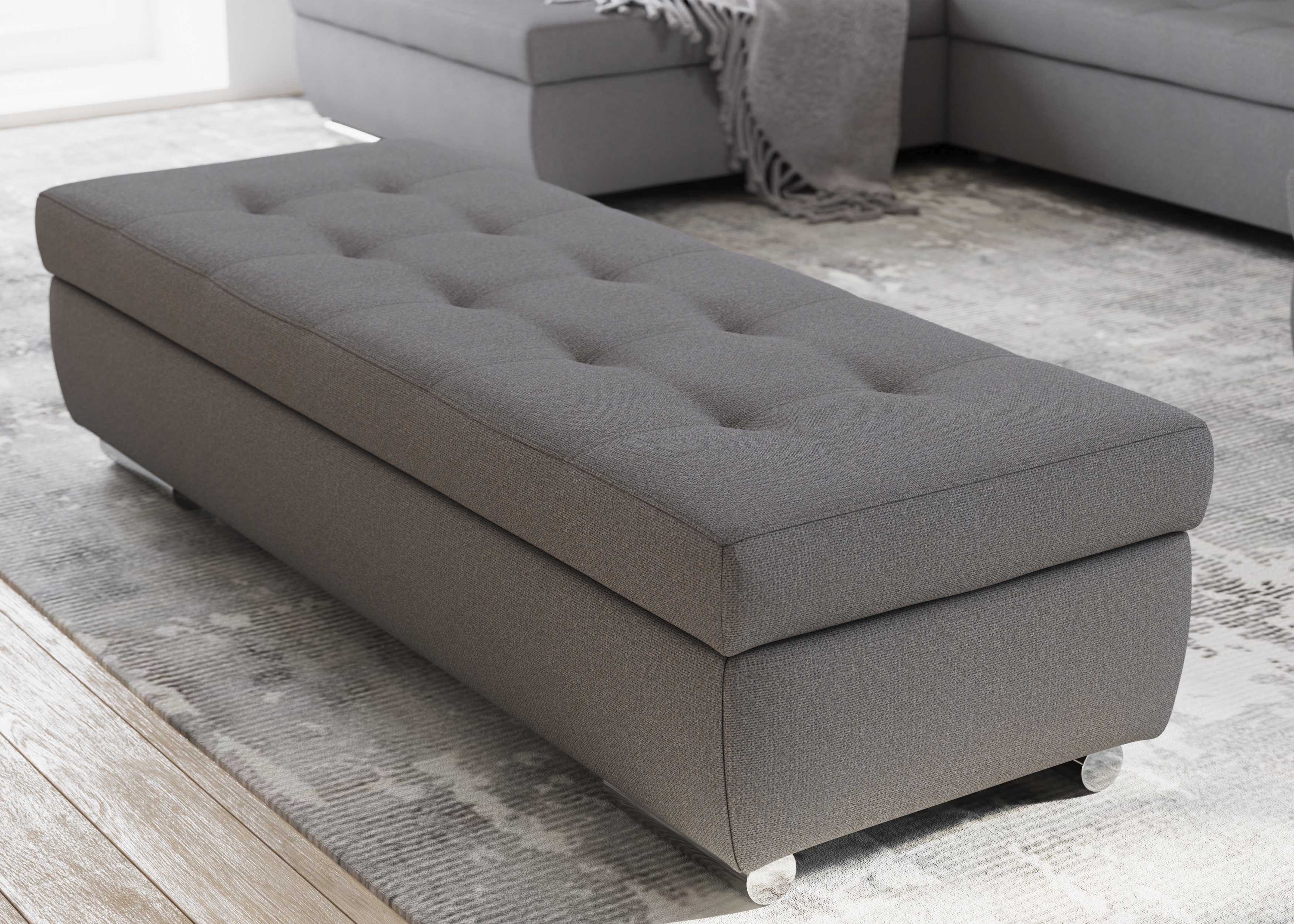 DOMO collection Hocker Treviso XXL: B/T/H: günstig online kaufen