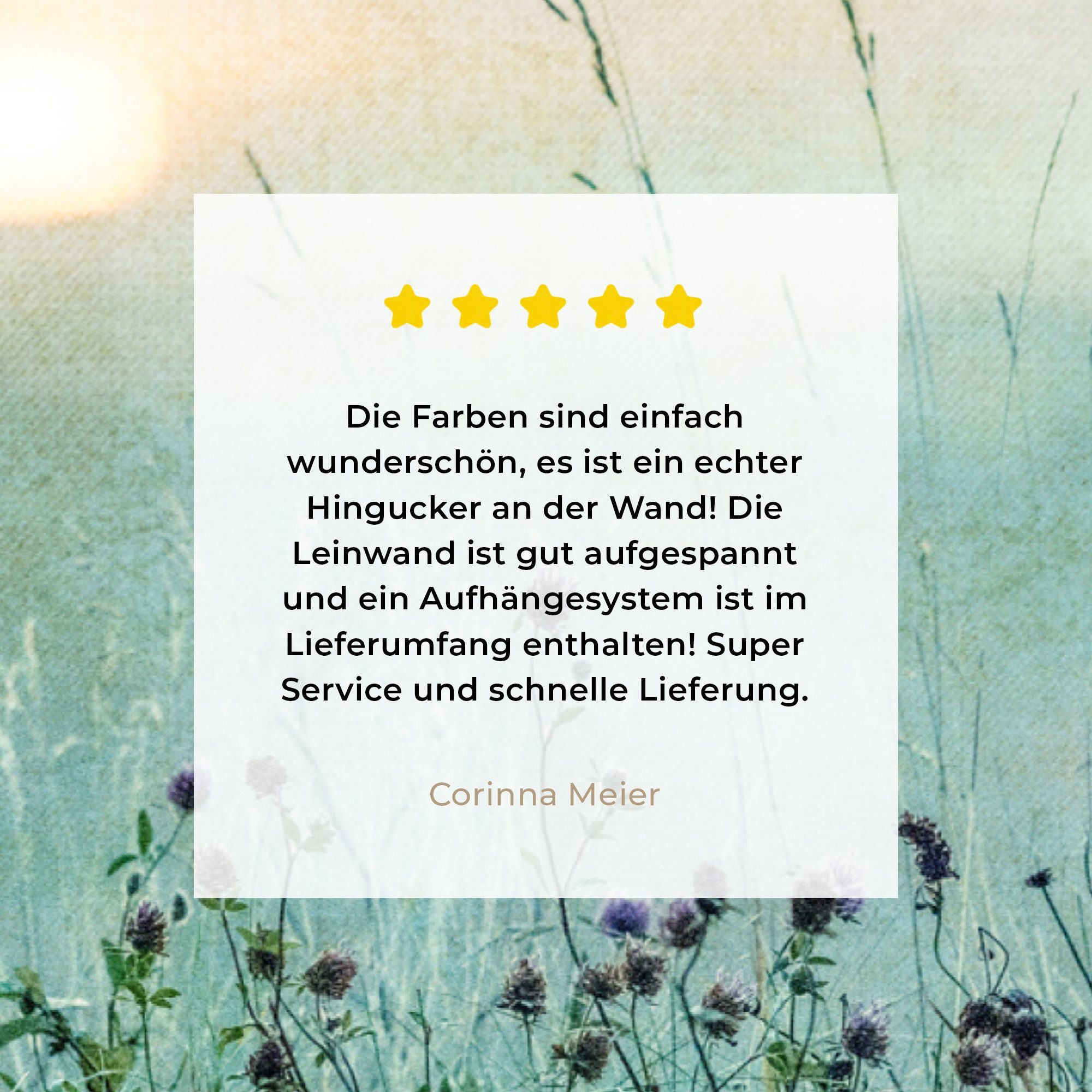 OneMillionCanvasses® Leinwandbild Natur - Vintage - Blumen - Sonne, Fotodruck (1 St), Leinwand Bilder Klein, Wand Dekoration Aesthetic 30x20 cm – Bild 5 von 5