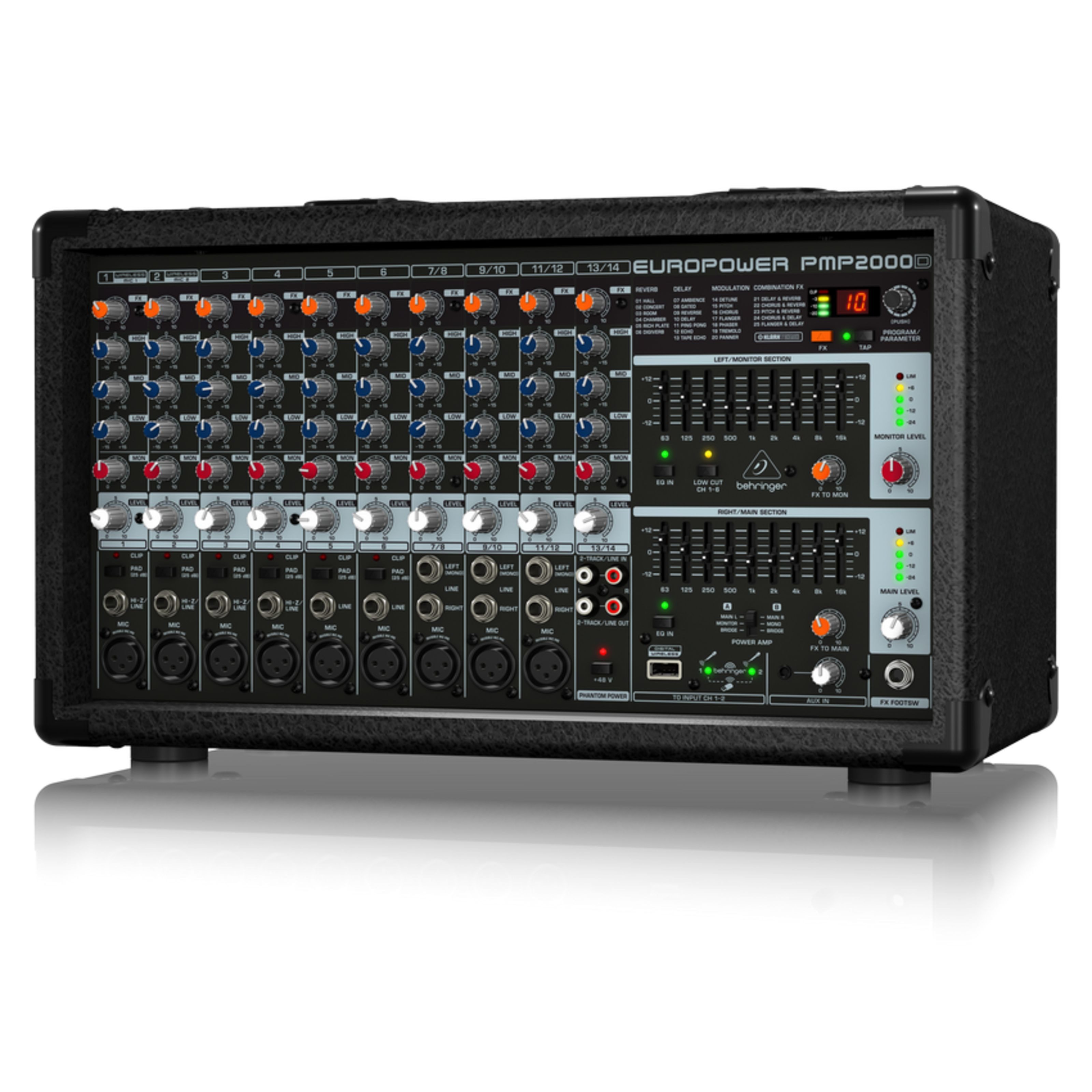Behringer Mischverstärker (PMP2000D Europower 14-Kanal Powermixer - Powermixer)