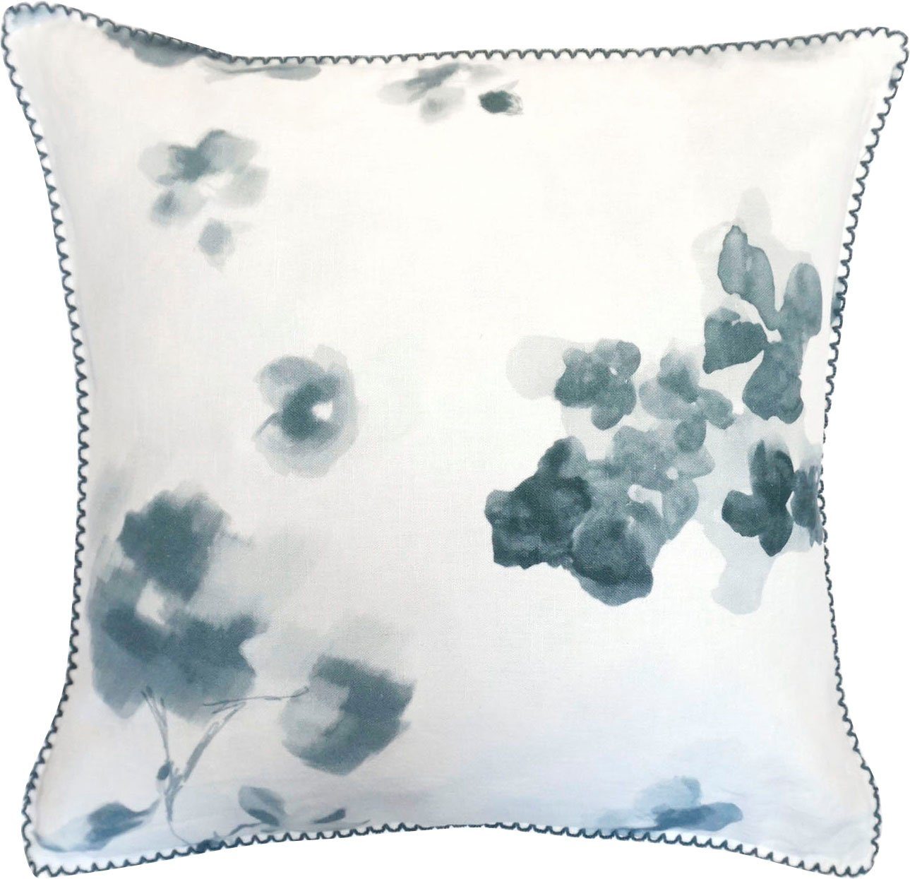 fleuresse Kissenbezug Provence Cassis, (2 Stück), Mako Satin, Baumwolle, 135x200, 155x220, 200x200cm, Reißverschluss