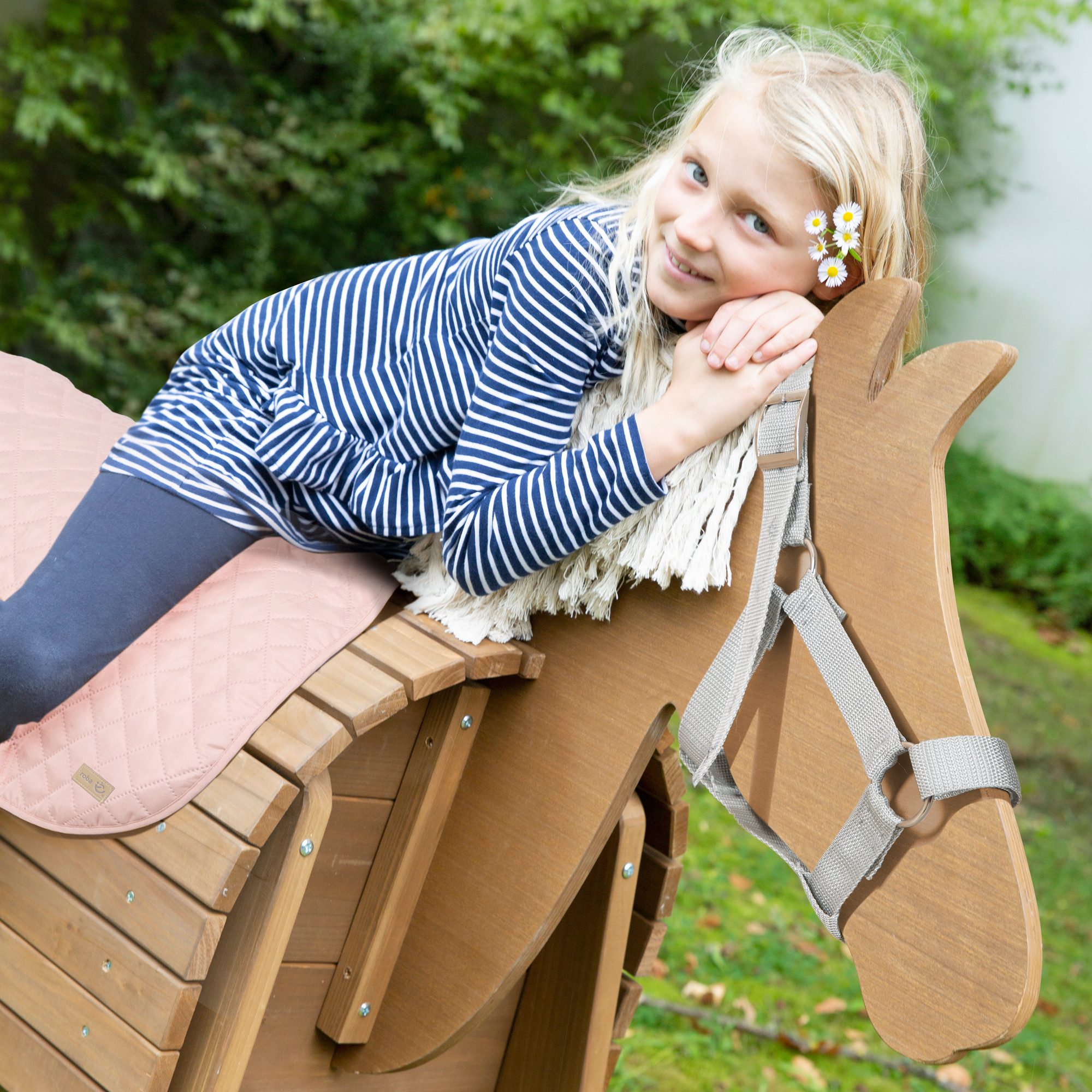 roba® Holzpferd Accessoires Set für roba Outdoor Spielpferd - Zubehör ab 3 günstig online kaufen