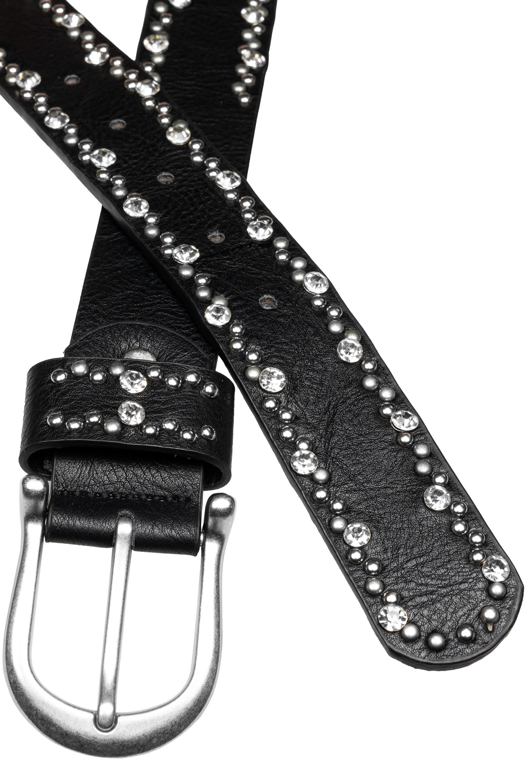 Caspar Nietengürtel GU292 Damen Gürtel mit günstig online kaufen