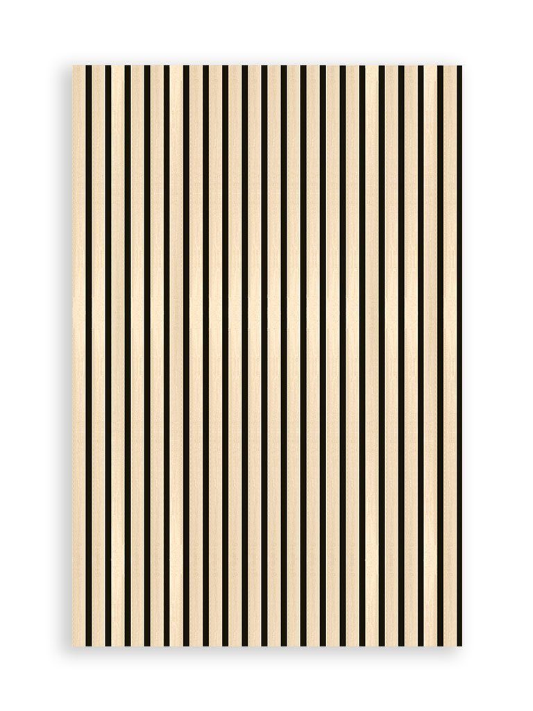 JANGAL Wandpaneel Wandpaneel Jangal Solid 10015 Nature Oak MDF Furnier (1206x800x22mm)