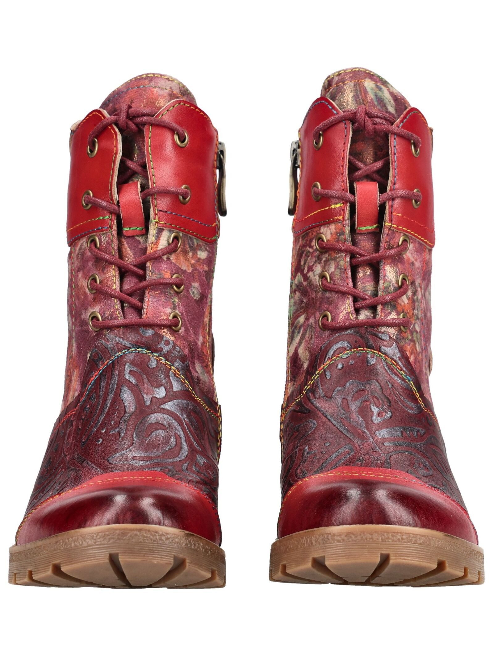 LAURA VITA LAURA VITA Stiefelette Leder/Textil Schnürstiefelette – Bild 3 von 5