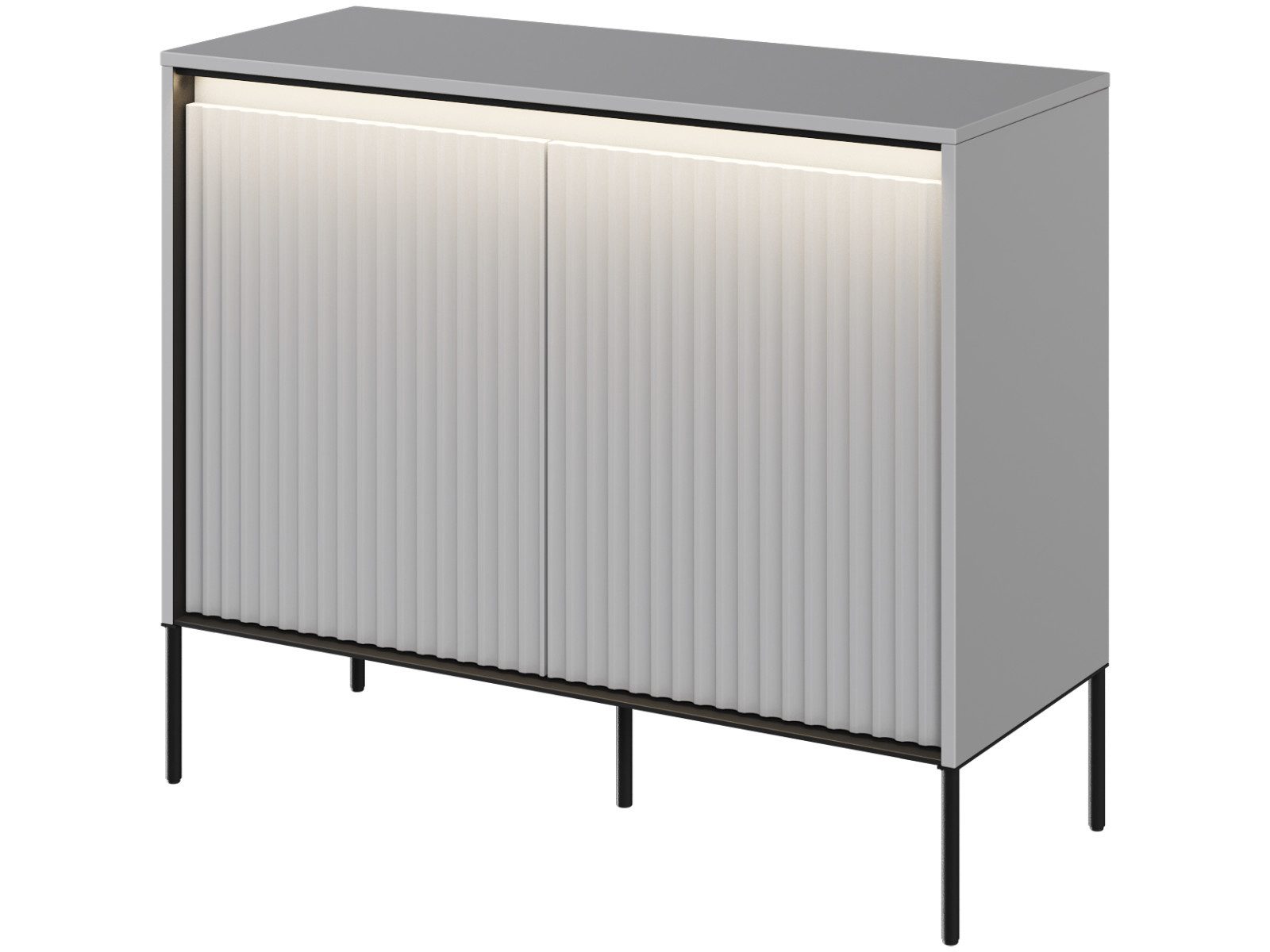 yourhouse24 Kommode TREND TR-02 mit dekorative Fräsungen und Soft-Close-Funktion