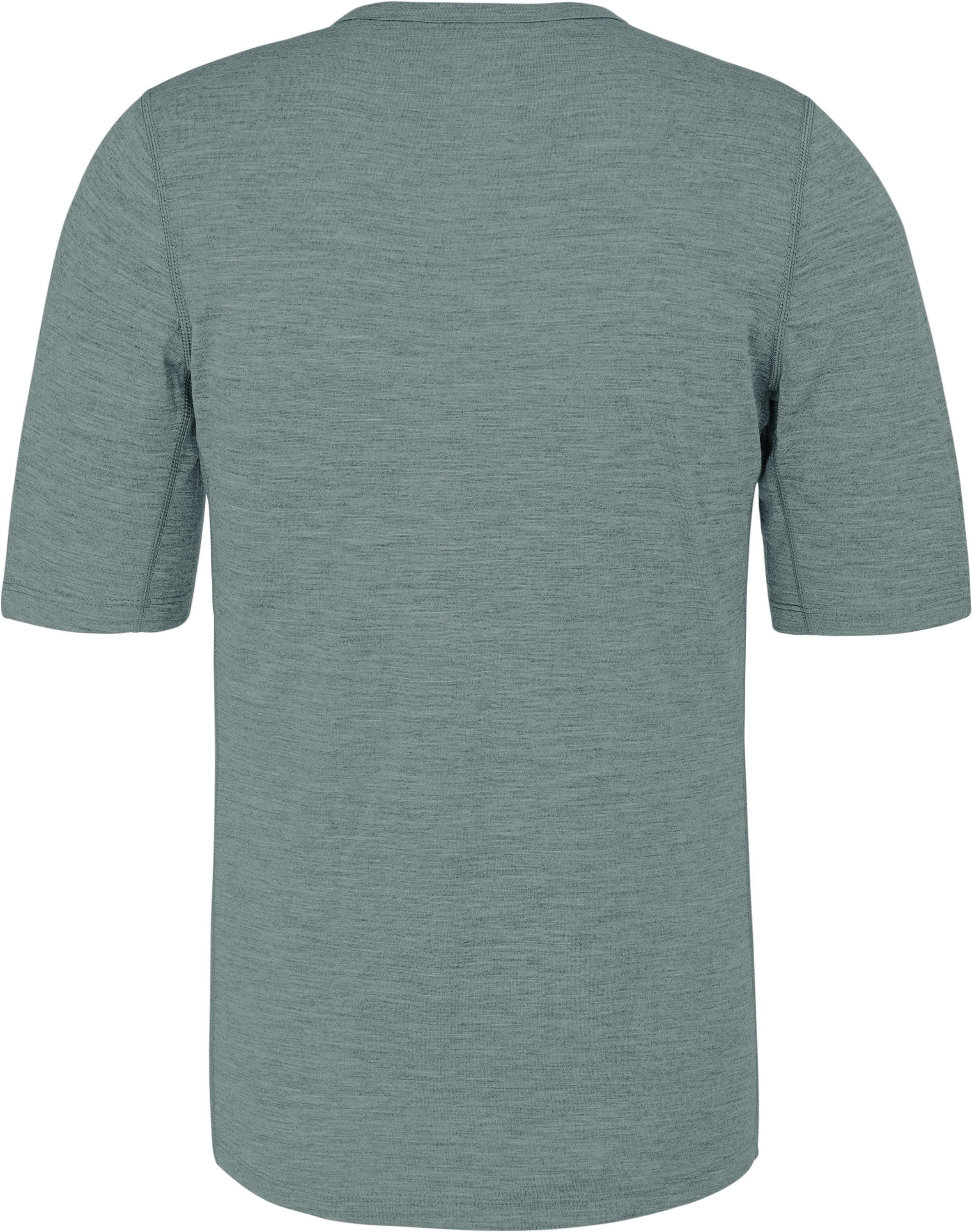 normani Thermounterhemd Herren Merino T-Shirt Darwin Kurzarm T-Shirt Thermounterwäsche aus Merinowolle – Bild 3 von 5