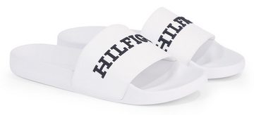 Tommy Hilfiger 3D PRINT HILFIGER POOL SLIDE Pantolette mit Kontrast-Logoschriftzug