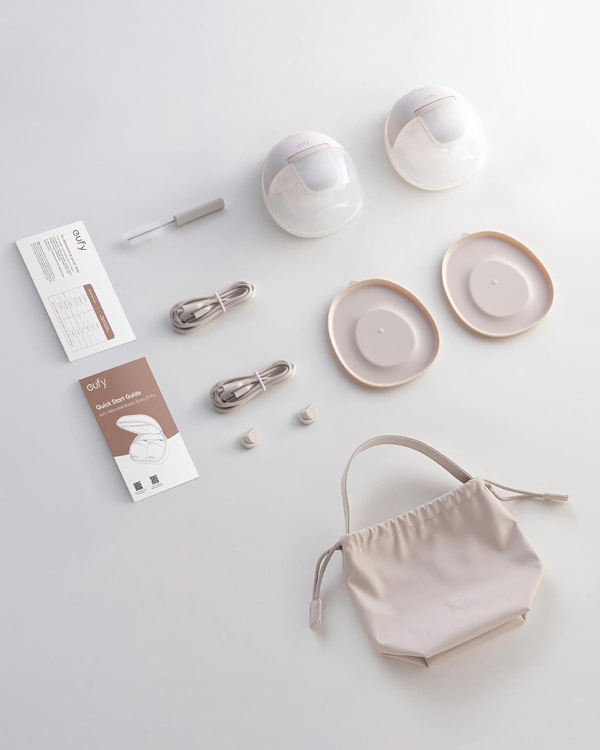 eufy Security Elektrische Milchpumpe Tragbare Milchpumpe mit Wärmefunktion