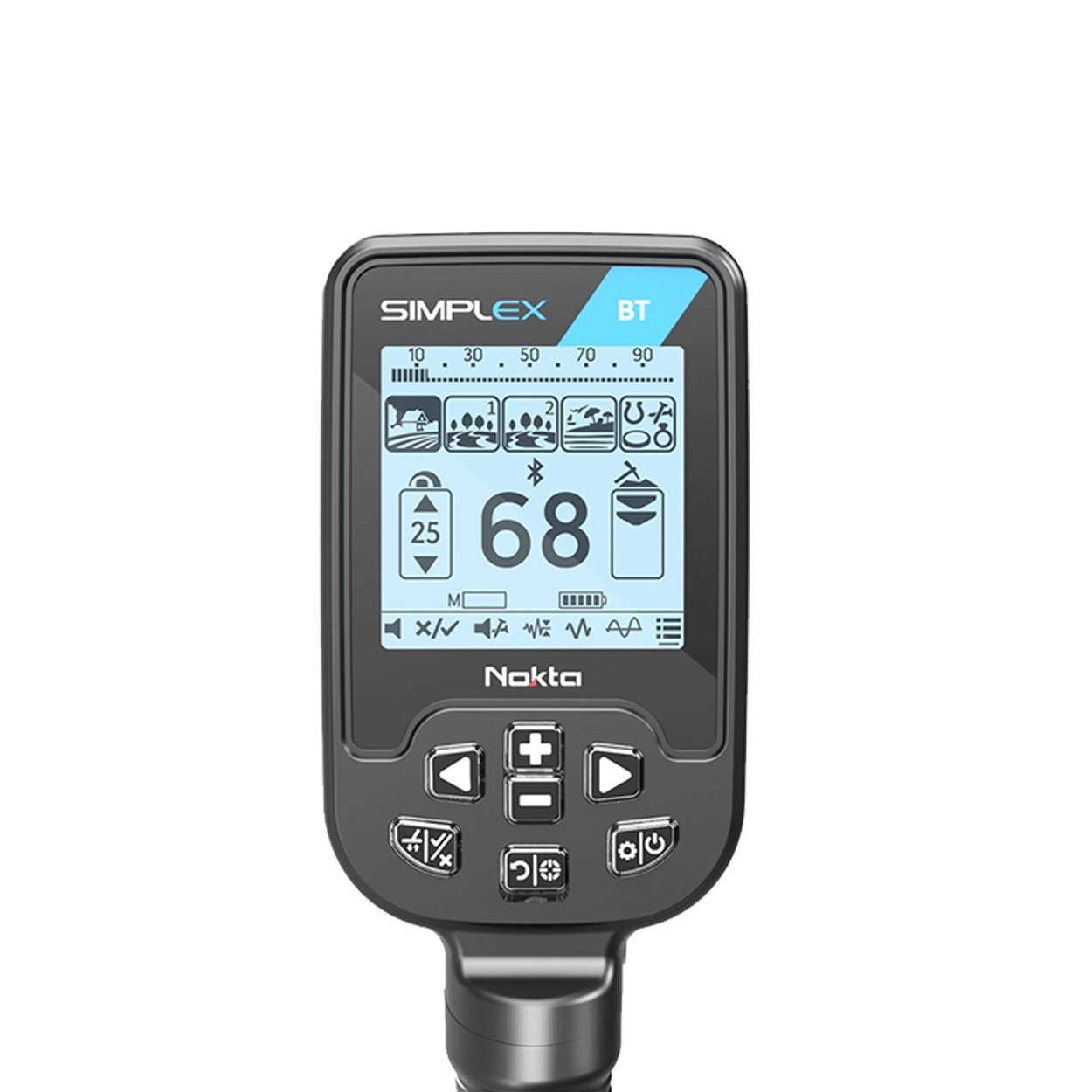 Nokta Metalldetektor Simplex BT *Neuste Version 2023*, Bluetooth-fähig