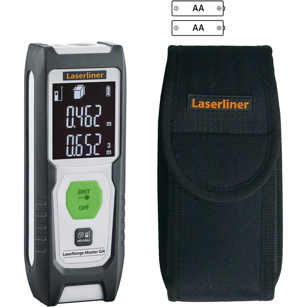 LASERLINER Laserwasserwaage Laserliner Laser-Entferungsmesser LaserRange-Master Gi4 bis 40 m