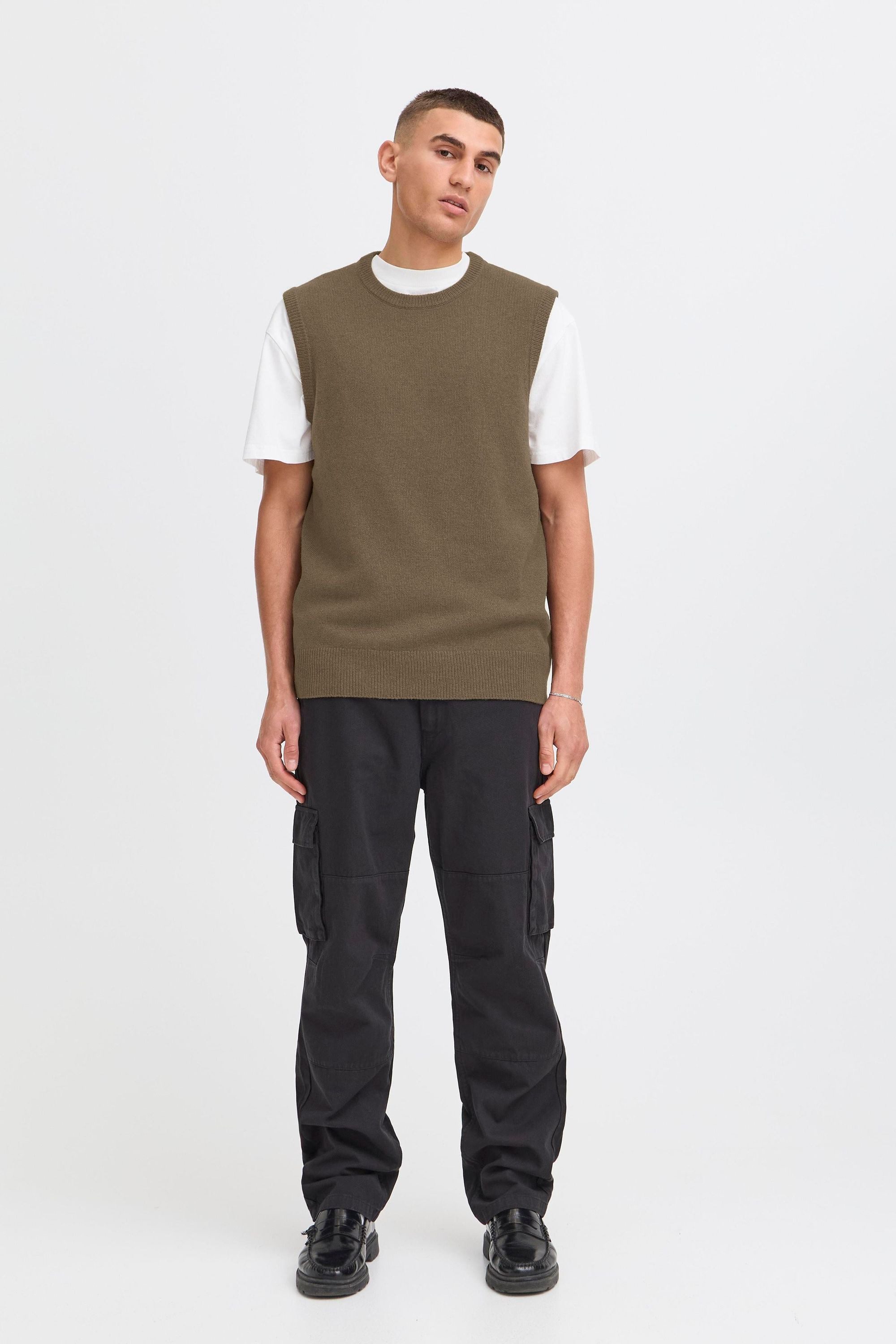 !Solid Pullunder SDRick Schicker Pullunder aus Wollmischung