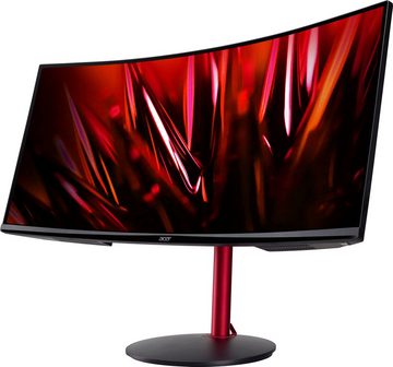 Acer Nitro XZ342CUP Curved-Gaming-LED-Monitor (86,4 cm/34 ", 3440 x 1440 px, UWQHD, 1 ms Reaktionszeit, 144 Hz, VA LCD)