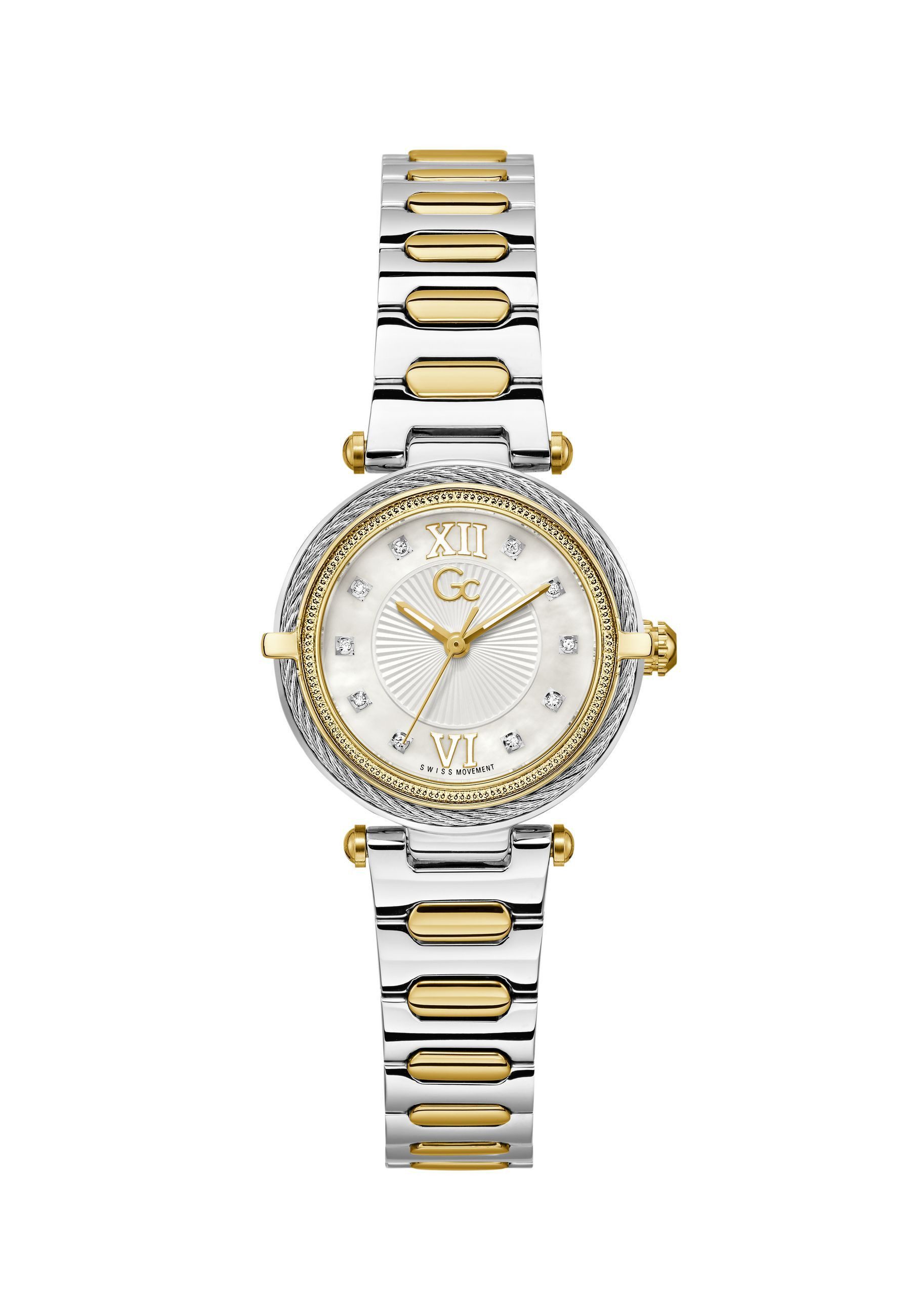 Guess Collection Quarzuhr Gc Vogue Cable Mini, (1-tlg), Quarz-Analoguhr