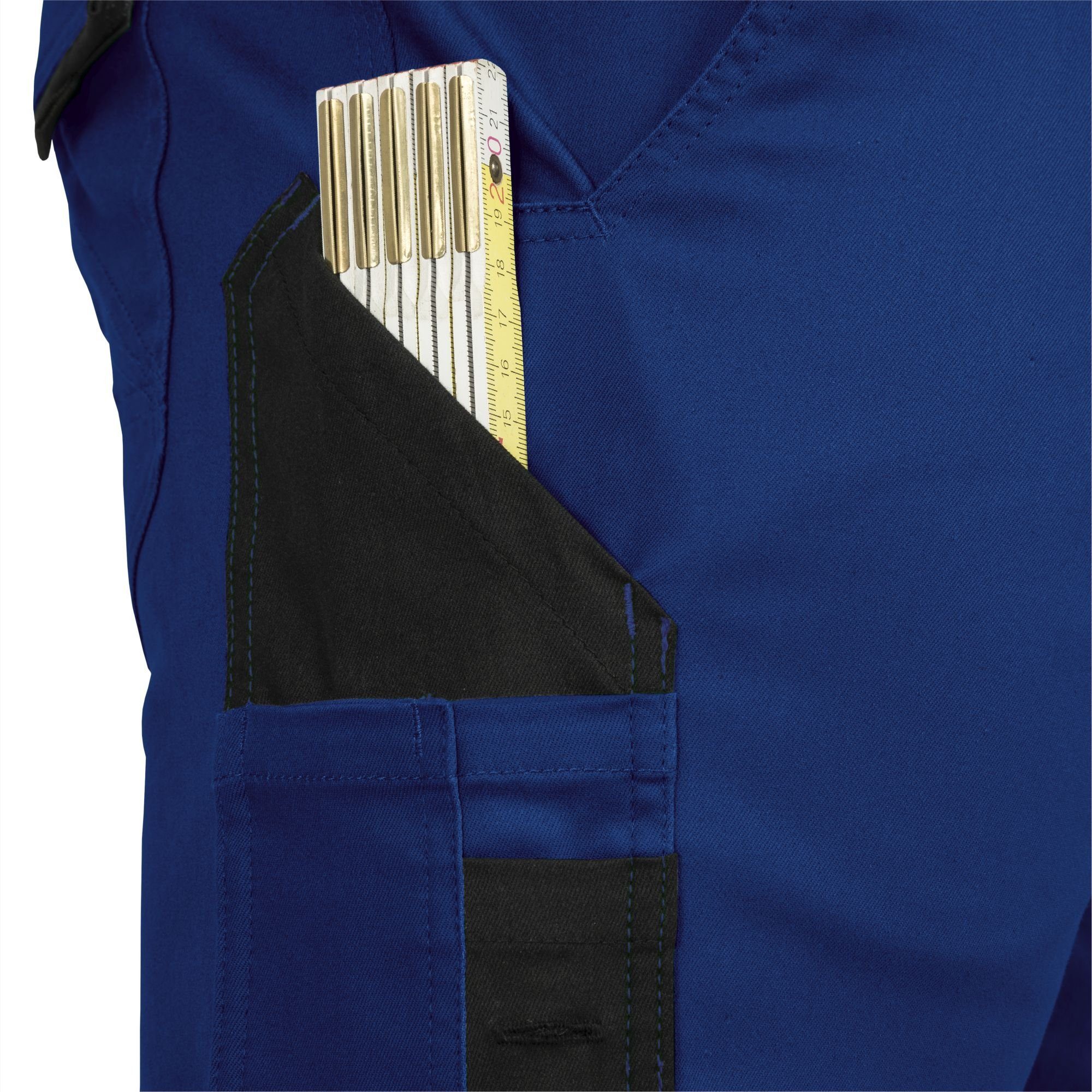 Leibwächter Arbeitshose Damen Flex-line Arbeitshose mit Reflektoren und femininer Passform (Ergonomische Passform mit Reflektoren, Funktionshose für Handwerk, Lager und Montage) Cargohose mit 290 g/m²