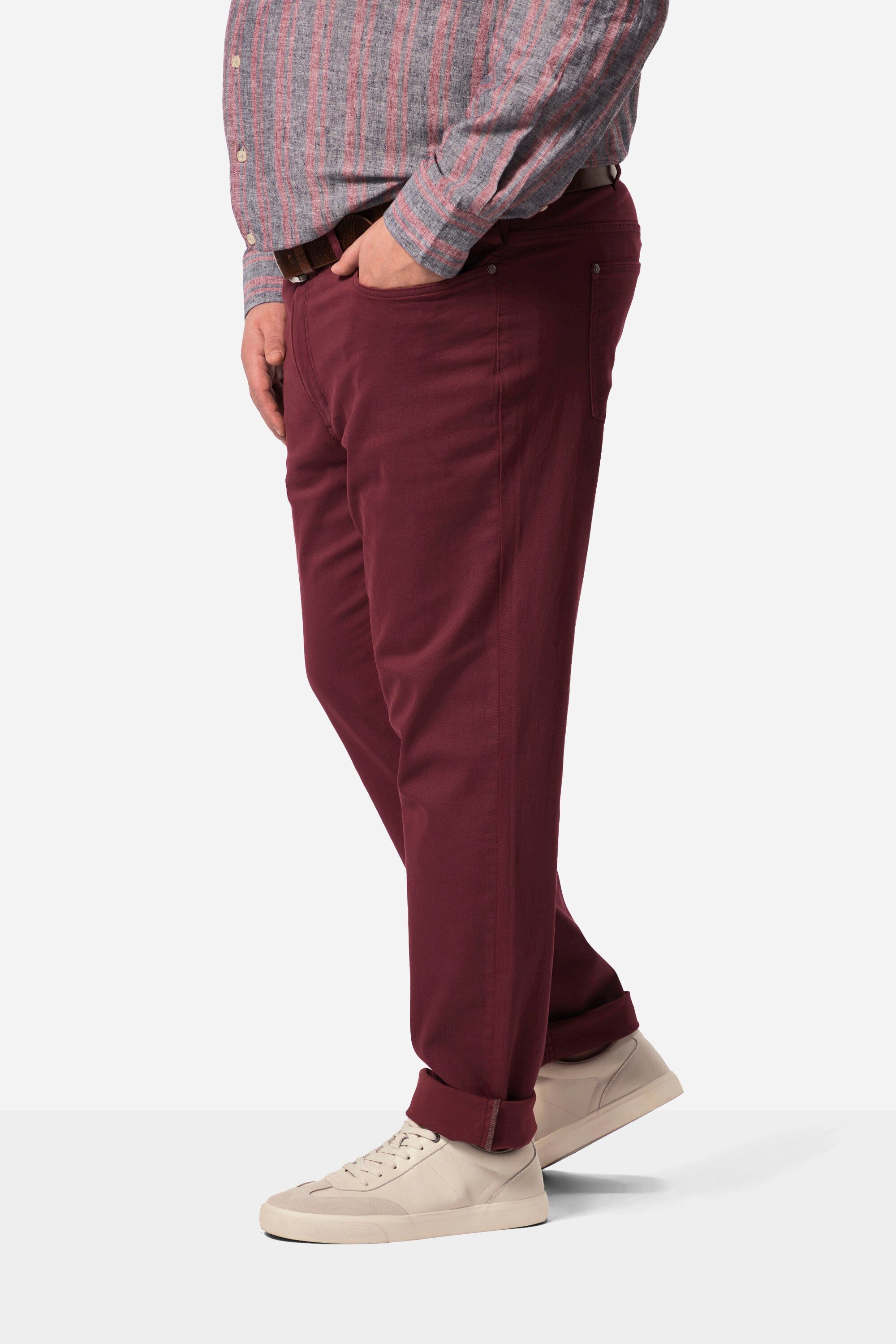 Men Plus Cargohose Men+ Jeans Colordenim 5-Pocket bis 72