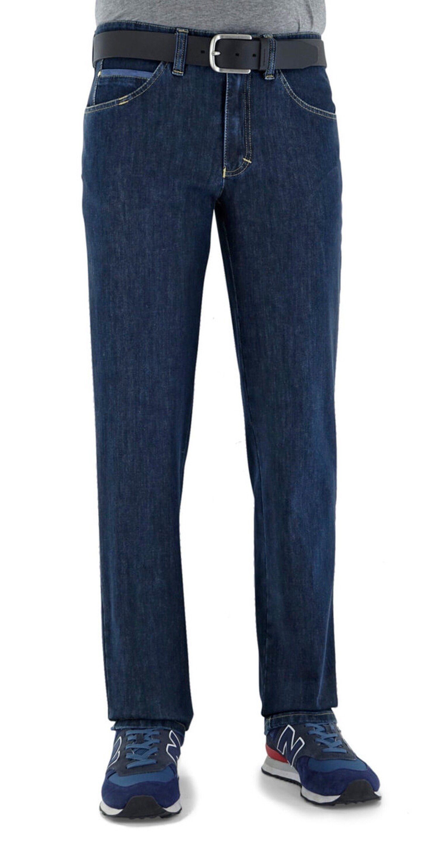 Club of Comfort 5-Pocket-Jeans CLUB OF COMFORT High-Stretch-Jeans darkblue Henry 5-Pocket