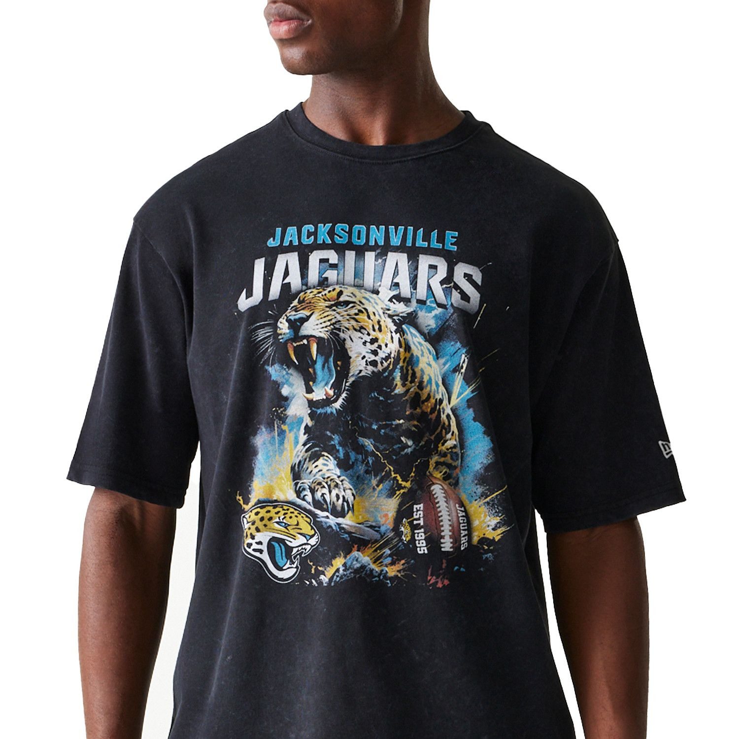 New Era Print-Shirt Oversized NFL PREMIUM Jacksonville Jaguars