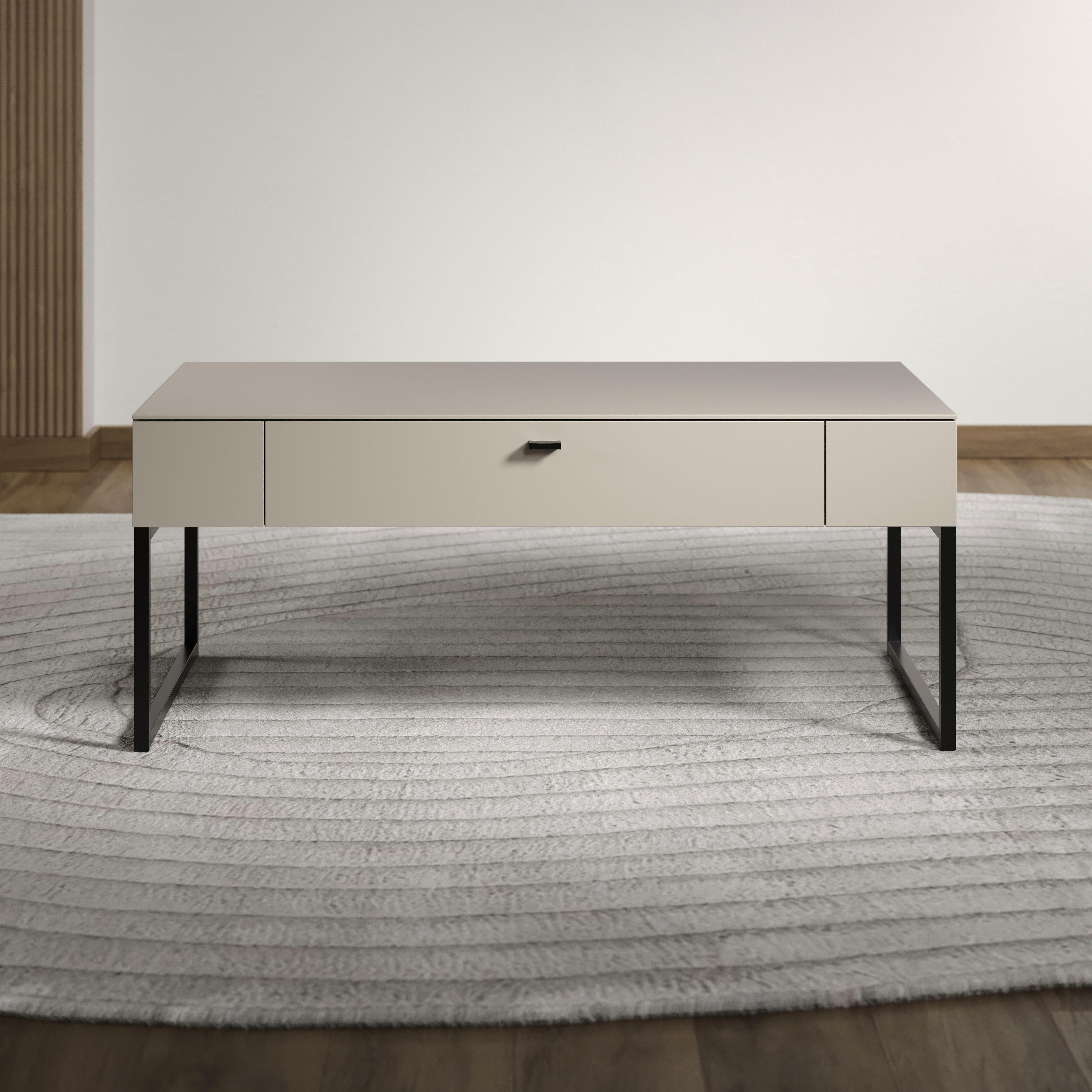 Home affaire Couchtisch San Pedro (1-St), Couchtisch mit 1 Schub.K, Soft-Close & Unterflurauszug 110/68/45 cm