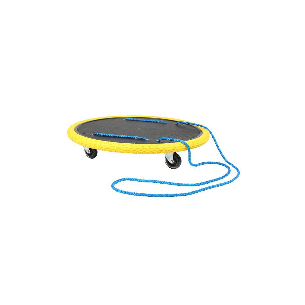 pedalo® Rollbrett Rollbrett Sausmaus Allround, Umlaufender, luftgefüllter Prallschutz schützt Hände/Wände