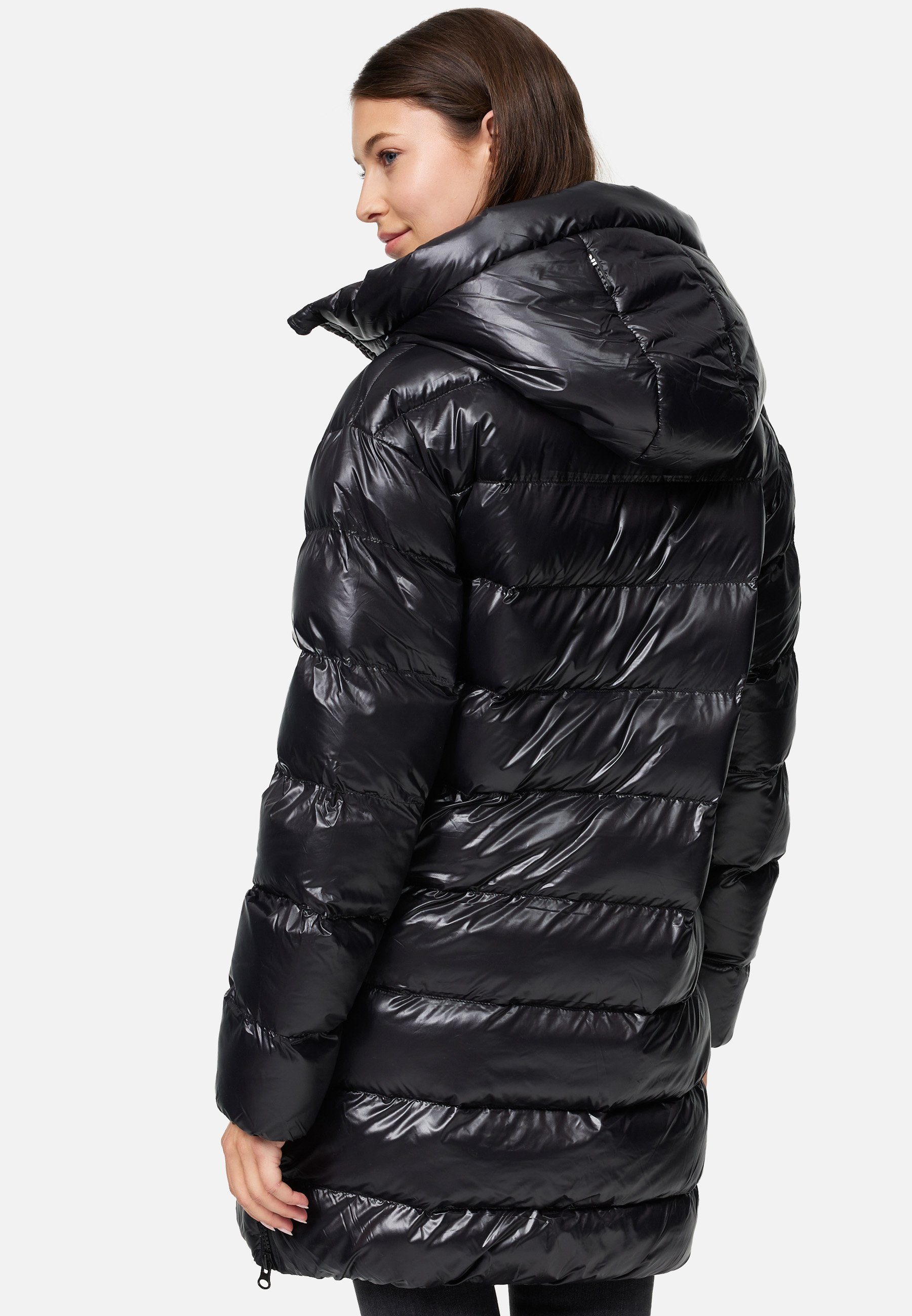trueprodigy Winterjacke David F Kapuze Reißverschluss Eingriffstaschen – Bild 3 von 5