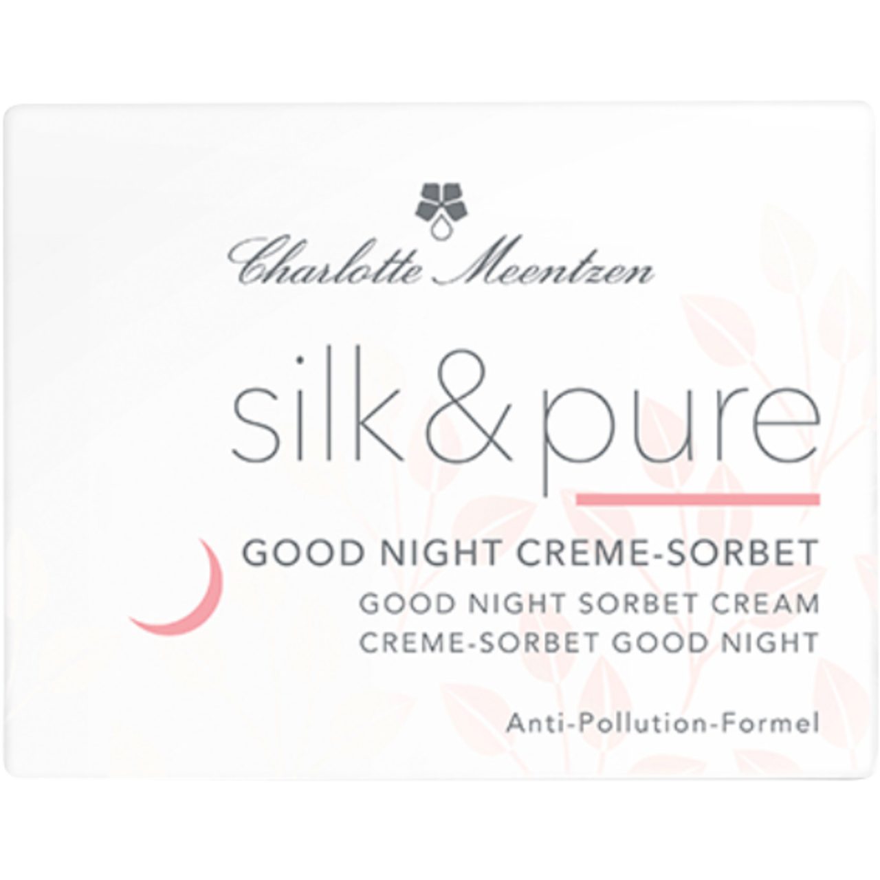 Charlotte Meentzen Nachtcreme Silk & Pure Good Night Creme-Sorbet, Alle Hauttypen