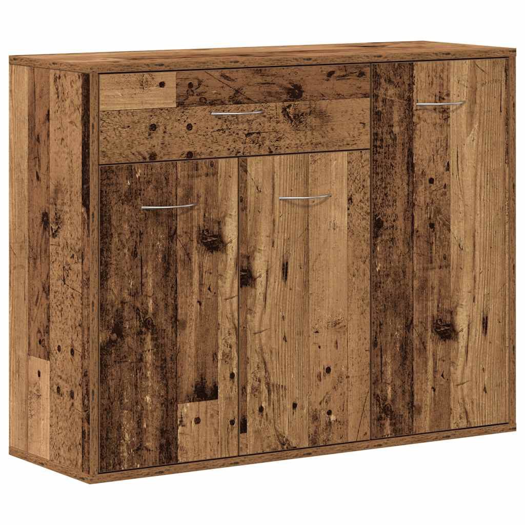 vidaXL Sideboard Sideboard Altholz-Optik 88x30x70 cm Holzwerkstoff (1 St)