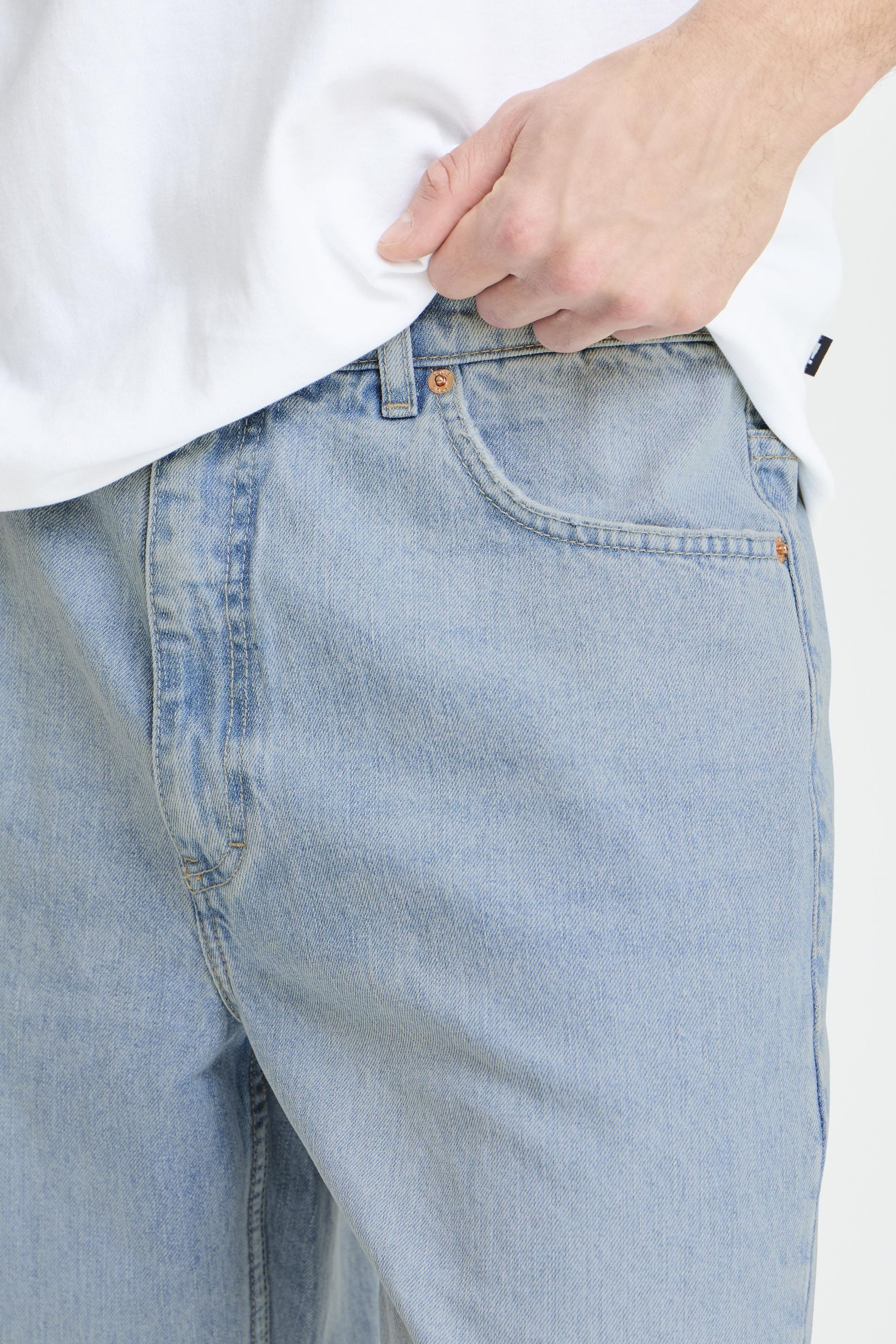 !Solid Bequeme Jeans SDTommy Jeanshose mit weitem Schnitt und geradem Bein - Tommy Fit