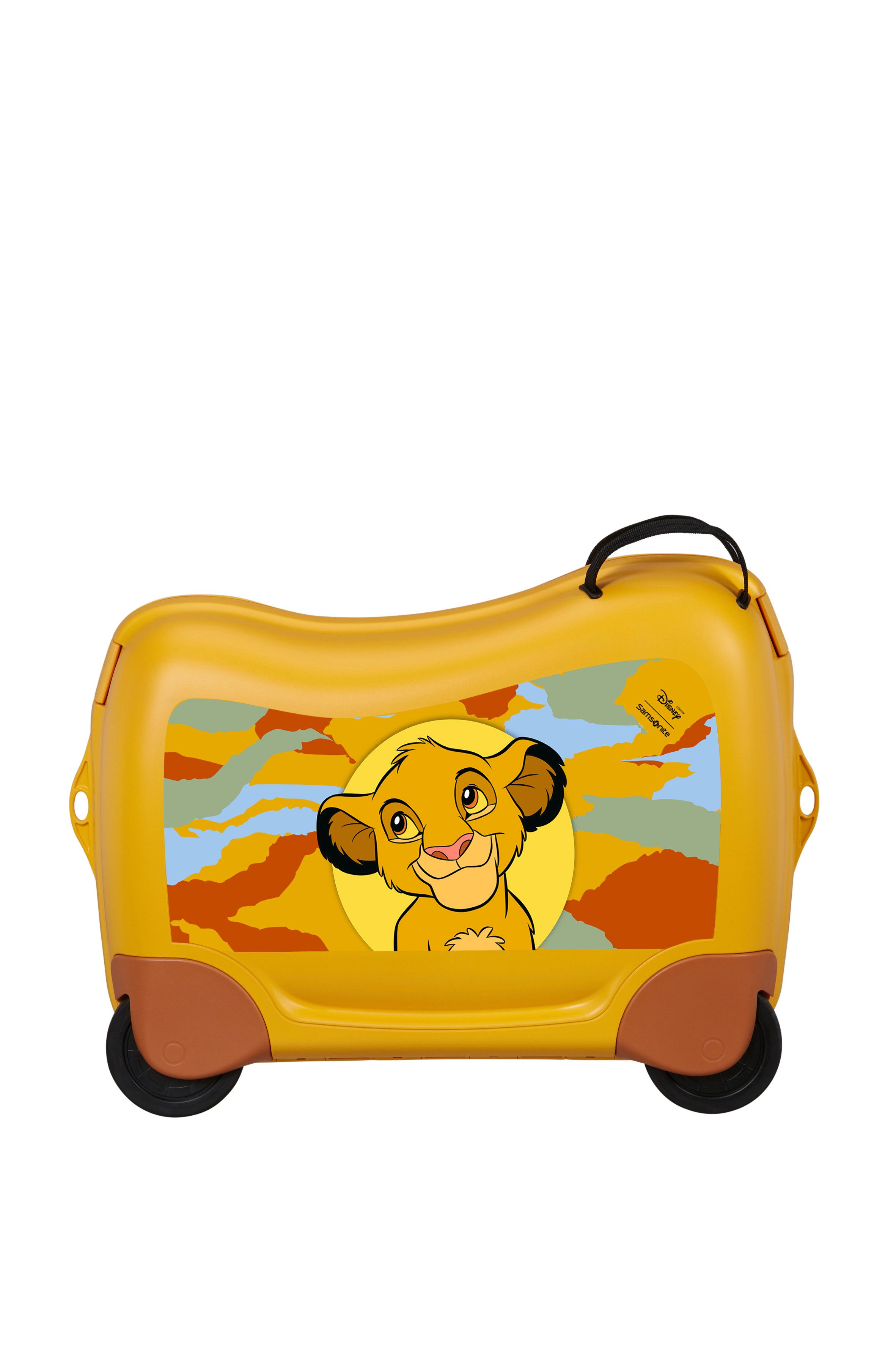 Samsonite Kinderkoffer DREAM2GO DISNEY, Frozen Magic, 4 Rollen, mit geräumigem Hauptfach, mit Kreuzspannbändern, mit Haltegurt außen