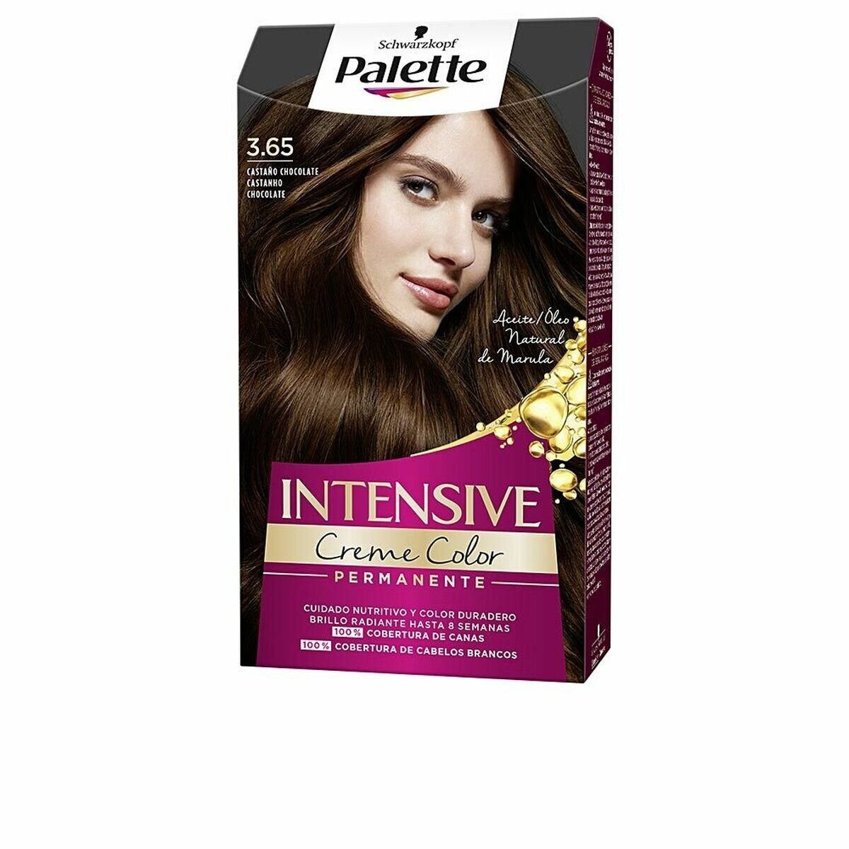 Schwarzkopf Coloration Schwarzkopf Palette Intense Color Cream 3.65 Brown Chocolat