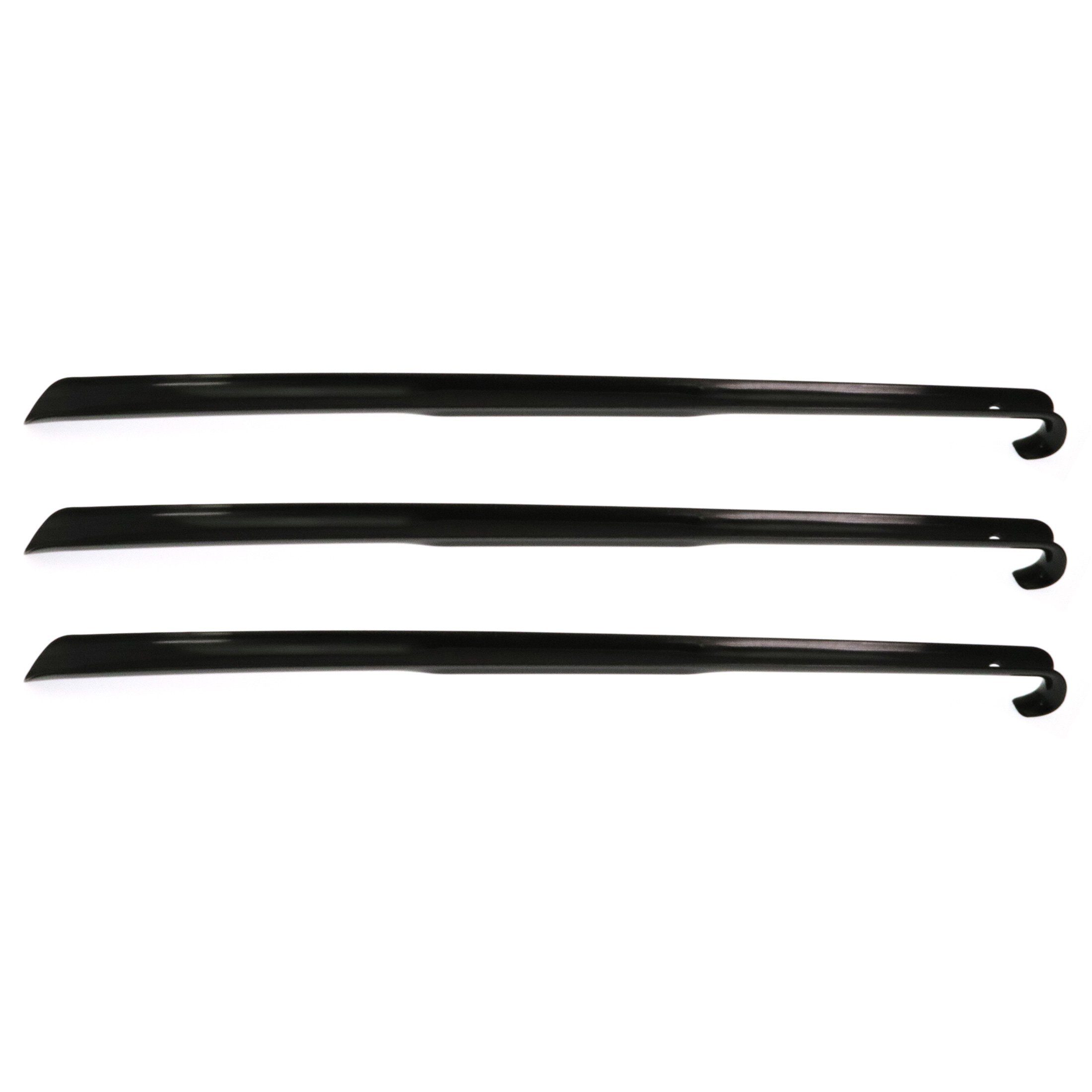 Schuhlöffel 3er Set Schuhanzieher, Schuhlöffel Kunststoff ca.65cm