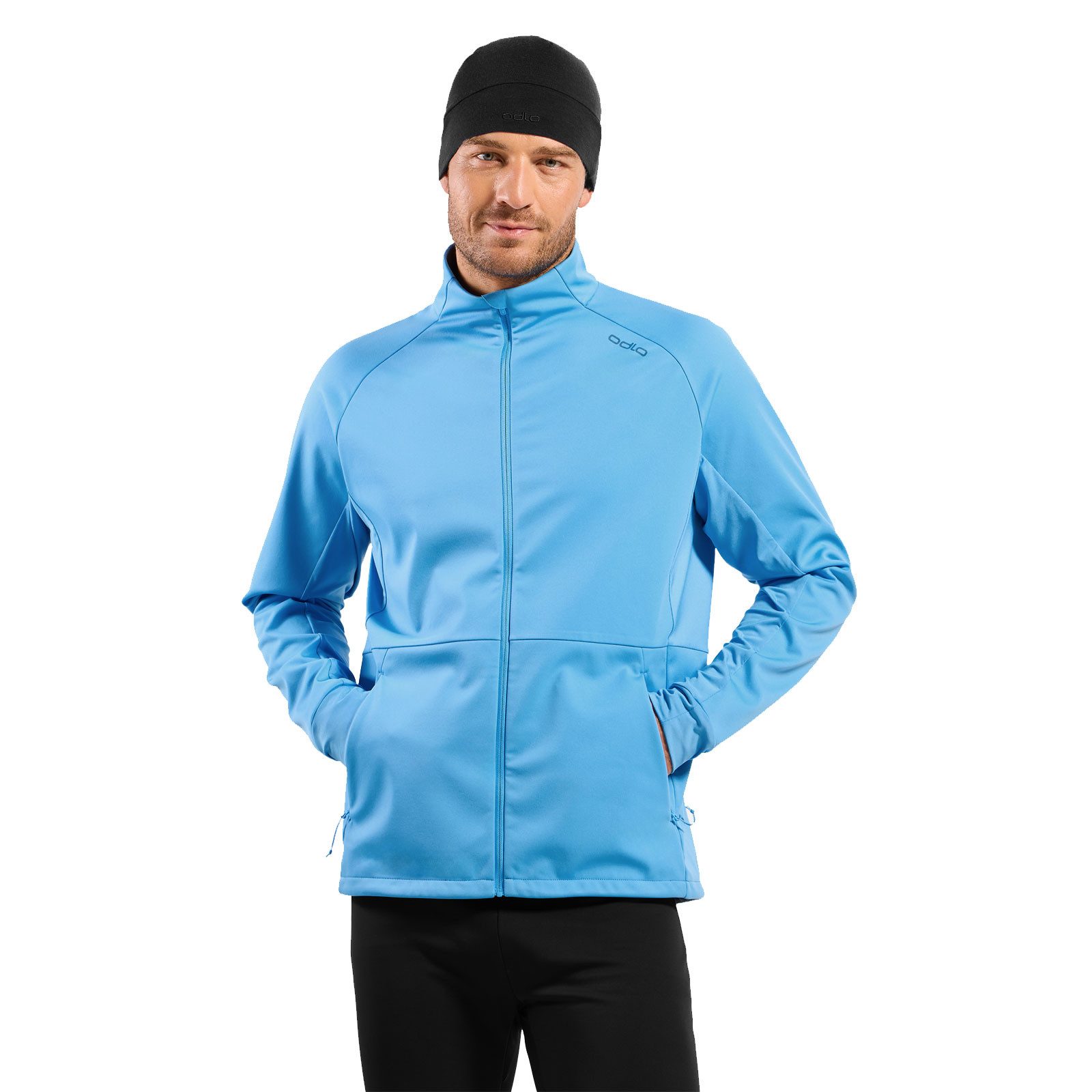 Odlo Laufjacke Essentials Warm Laufjacke Men 612732-20418 Multitalent für Lauf- und Outdoor-Fans.