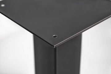 Moebel-Eins Tischgestell, Tischgestell für GASTRO Bistrotisch, Material Stahl, schwarz