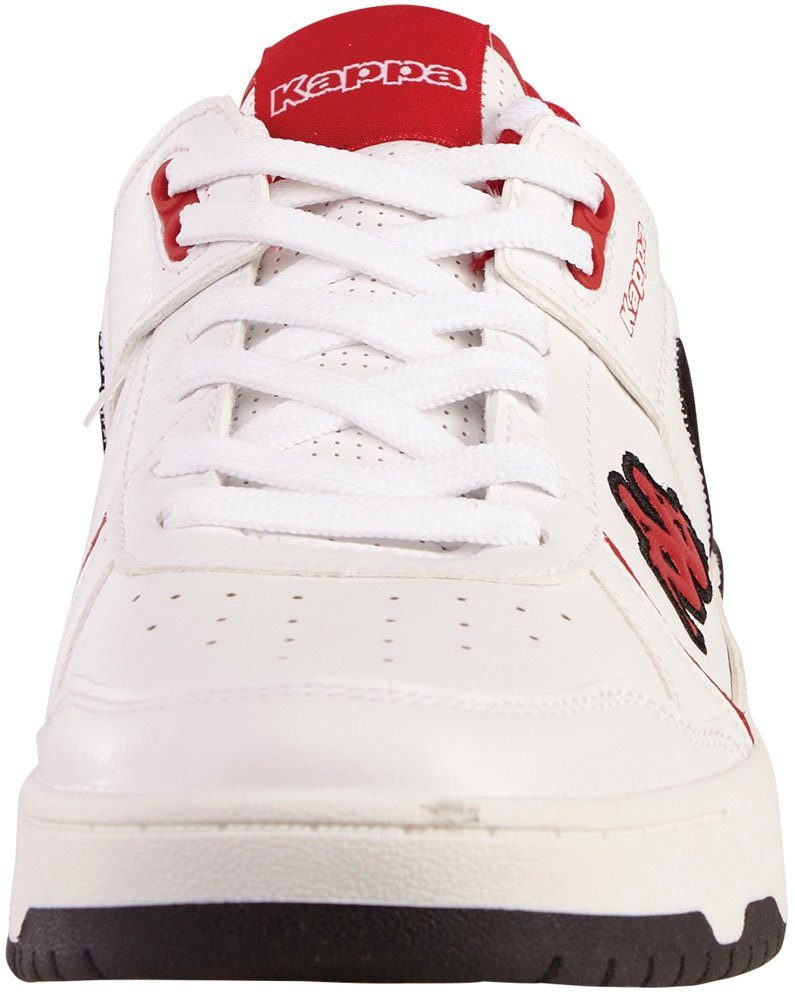 Kappa Sneaker weiß-rot