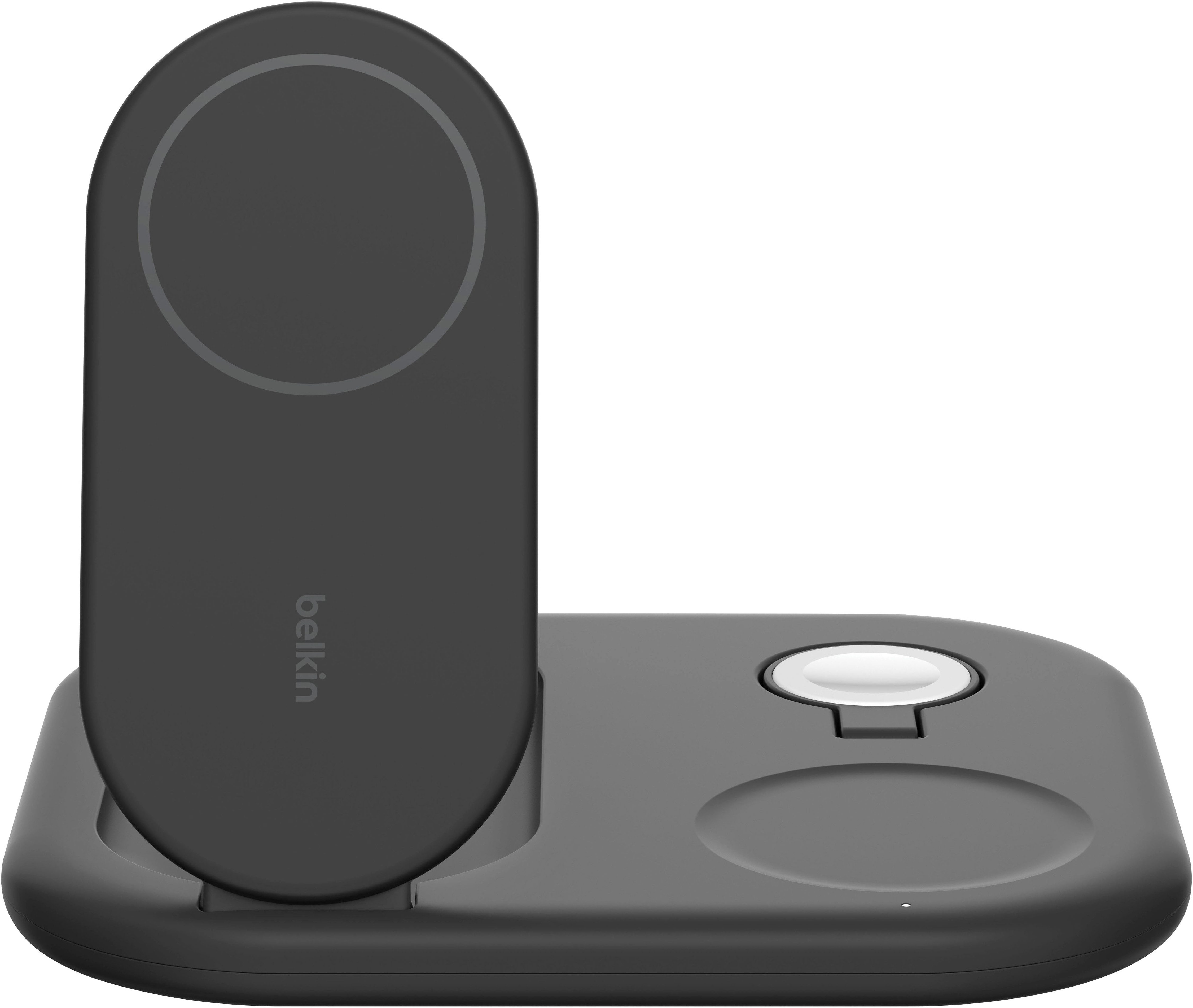 Belkin BoostCharge 3-in-1 15 W magnetisch, einklappbar Wireless Charger (iPhone 17/Air, Pixelsnap, Apple Watch, AirPods)