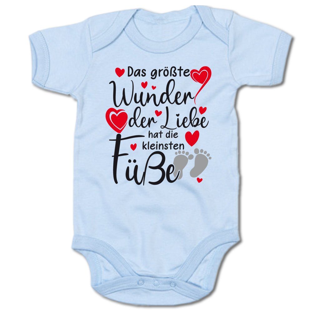 Ggraphics Kurzarmbody Das größte Wunder der Liebe hat die kleinsten