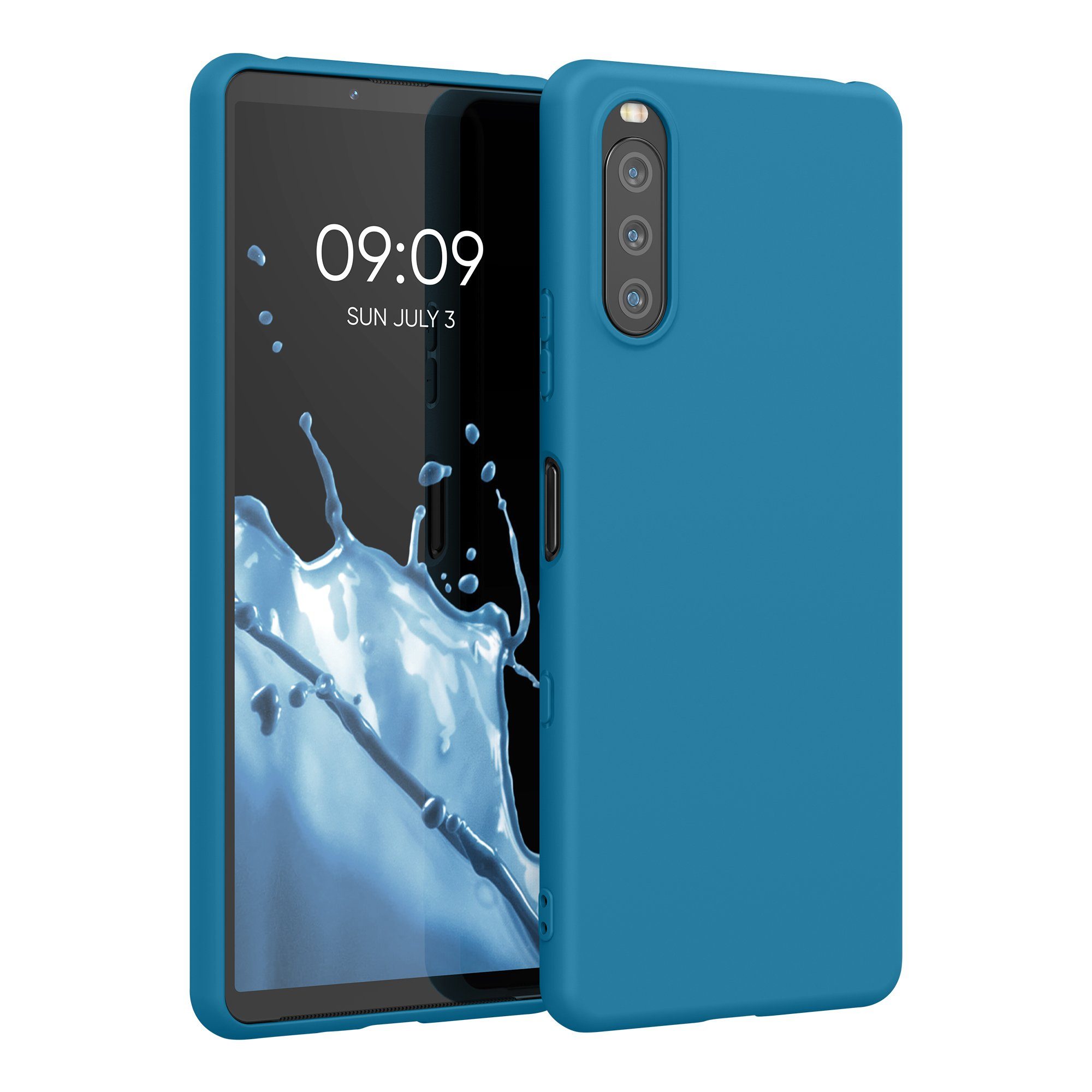 kwmobile Handyhülle Hülle für Sony Xperia 10 III, Hülle Silikon - Soft Handyhülle - Handy Case Cover