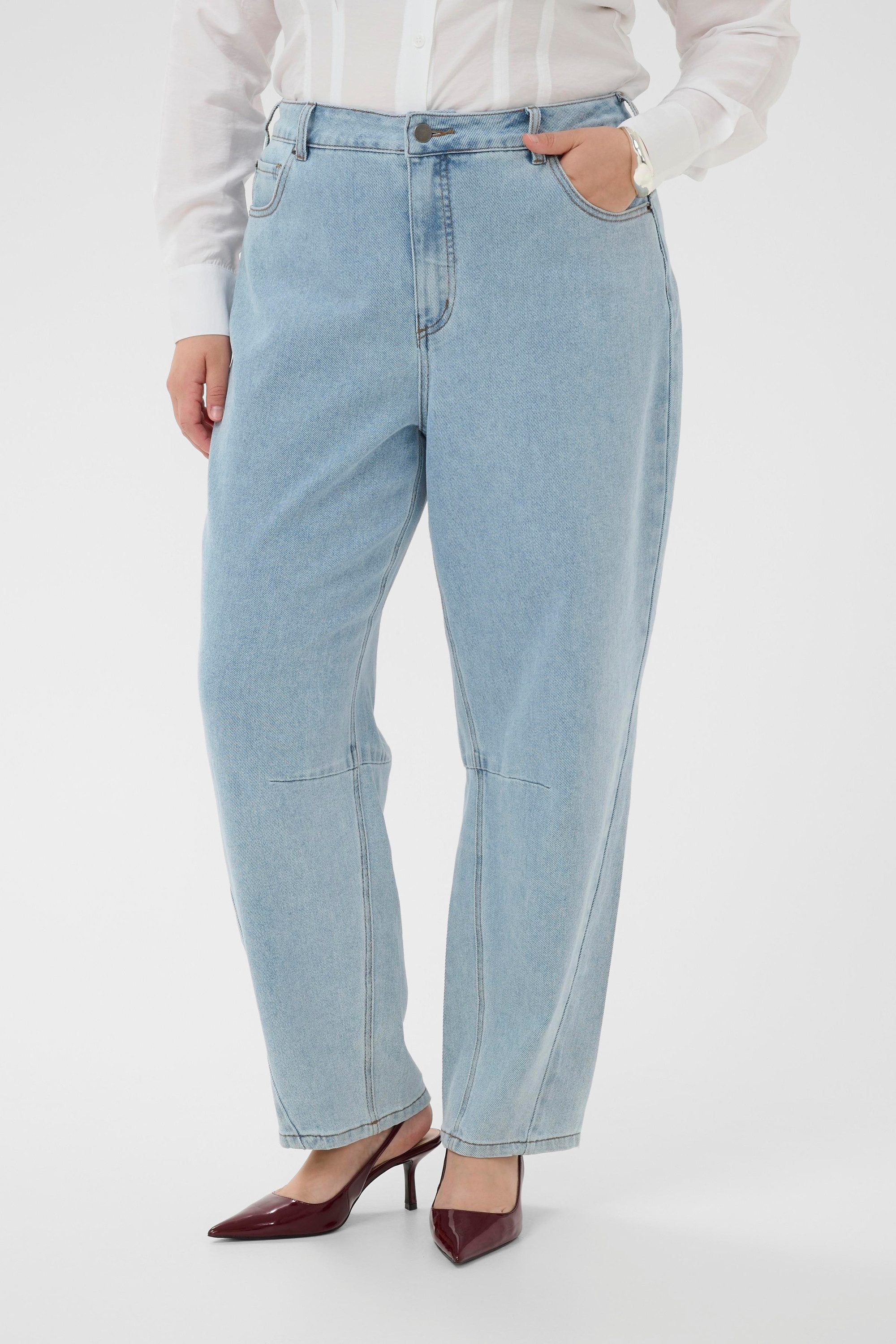 KAFFE Curve Regular-fit-Jeans Jeans KCninna Große Größen