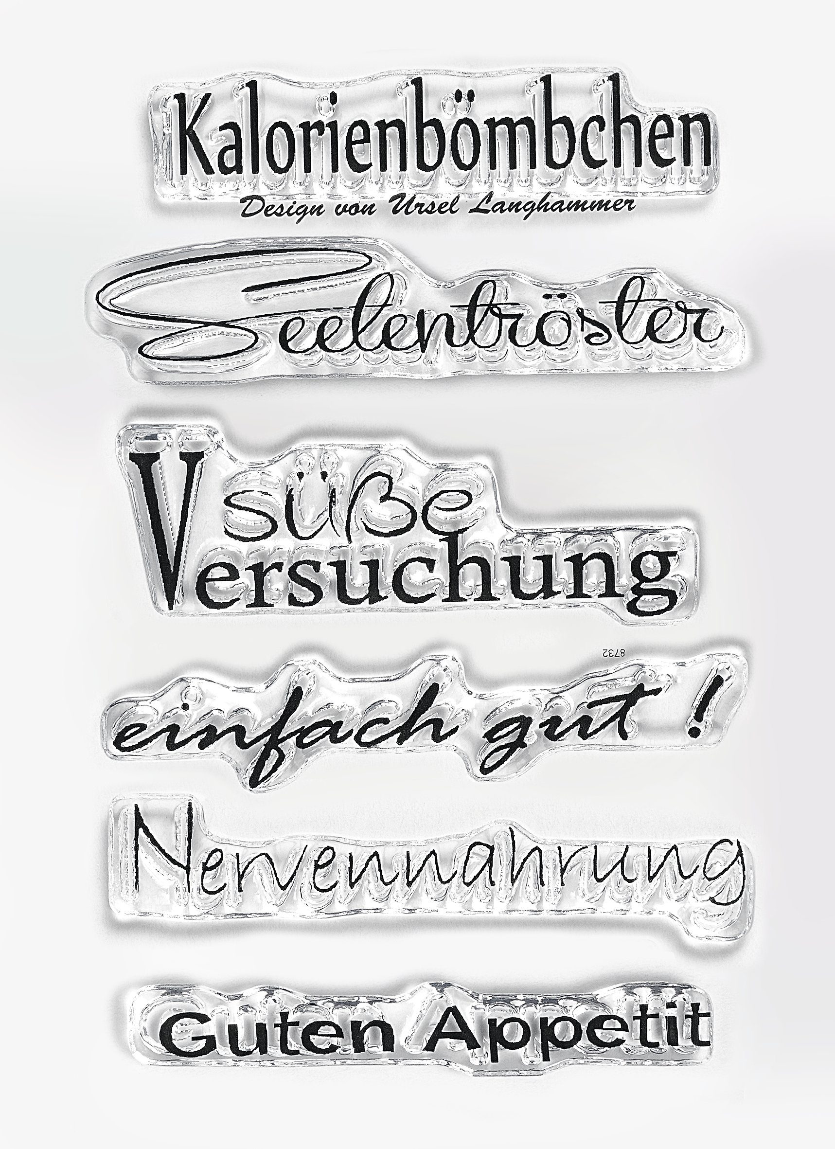 efco Stempel Guten Appetit, 6 Stück