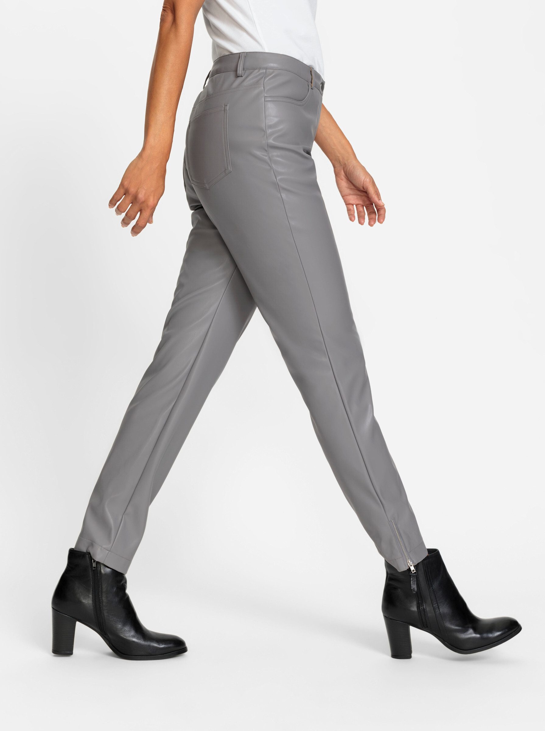 Witt Jerseyhose Lederimitathose Innenbeinlänge ca. 74 günstig online kaufen
